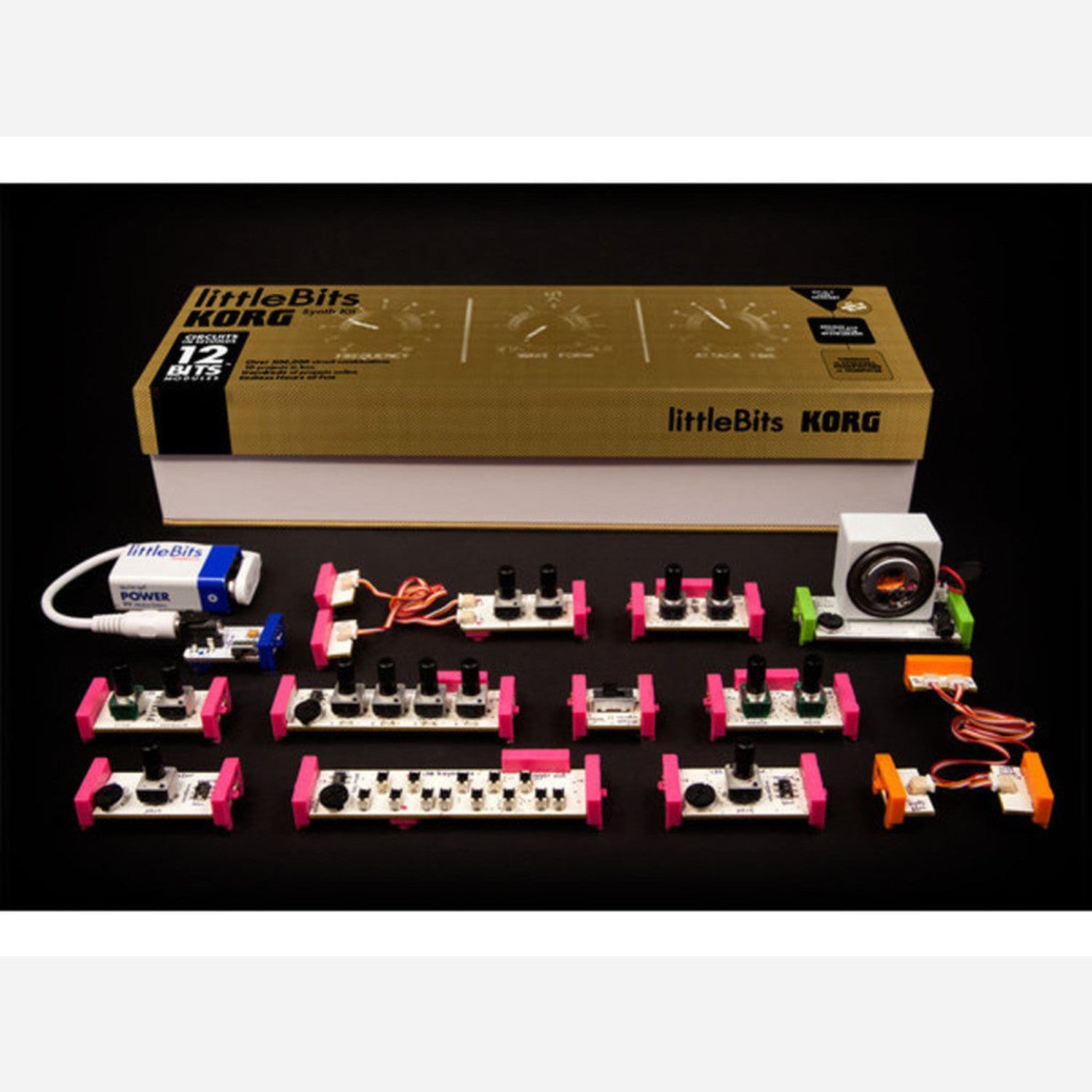 Innovative littleBits KORG Modular Synth Kit for Music Creation
