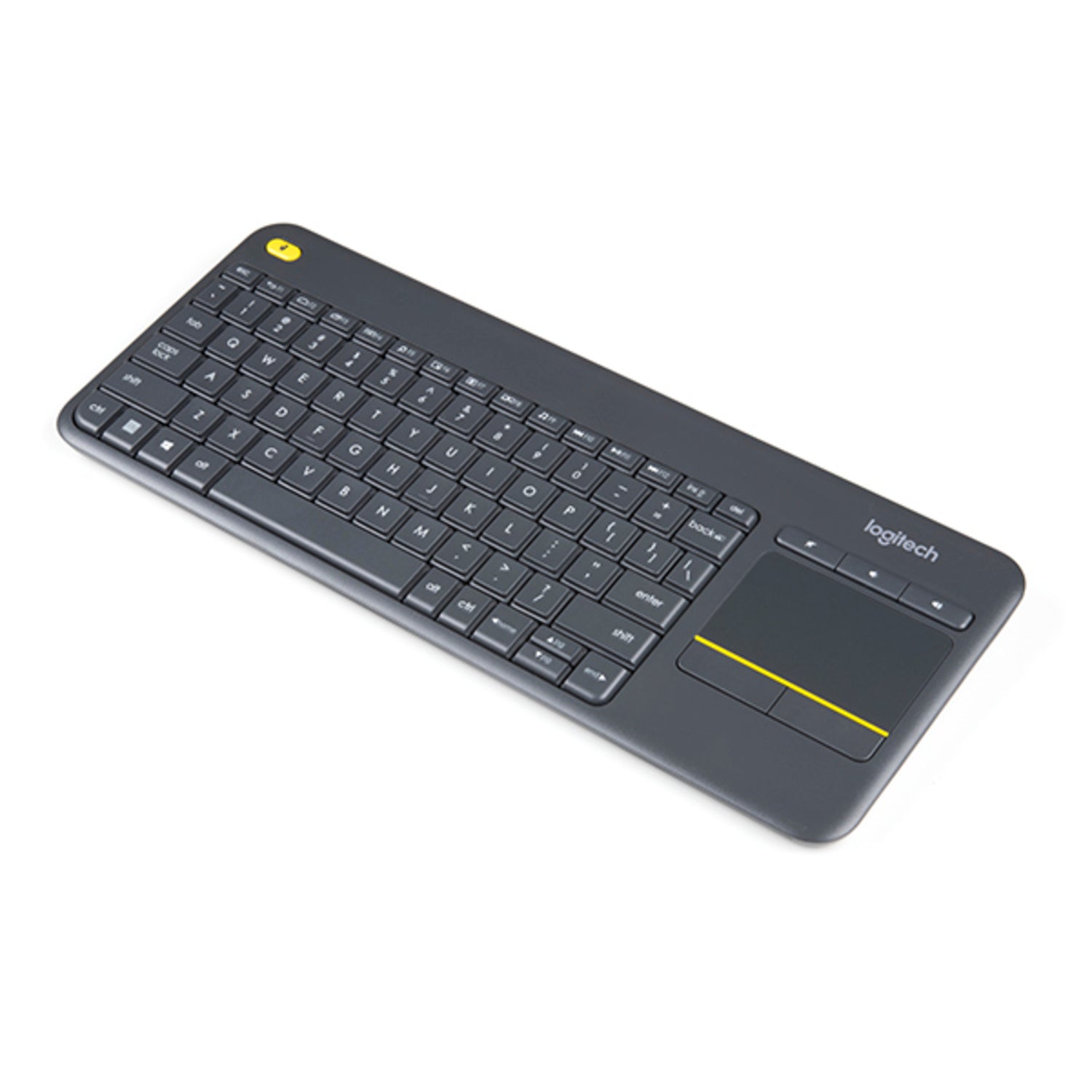 Logitech K400 Plus: Compact Wireless Keyboard with Integrated Large Touchpad
