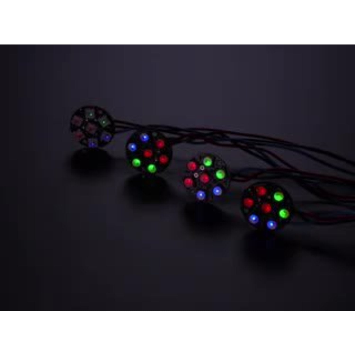 Stylish NeoPixel Jewels with Seven Addressable RGB/RGBW LEDs