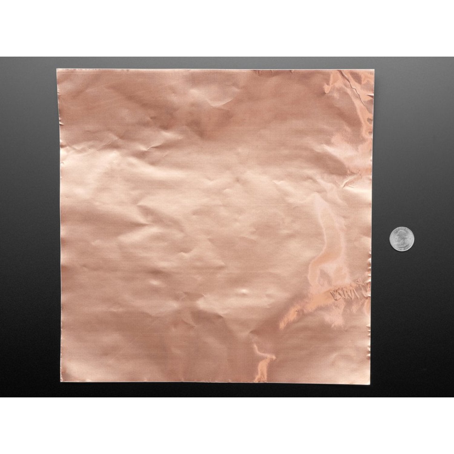 Conductive Adhesive Copper Foil Sheet - Single 12 Inches by 12 Inches Sheet for Various Electrical Applications