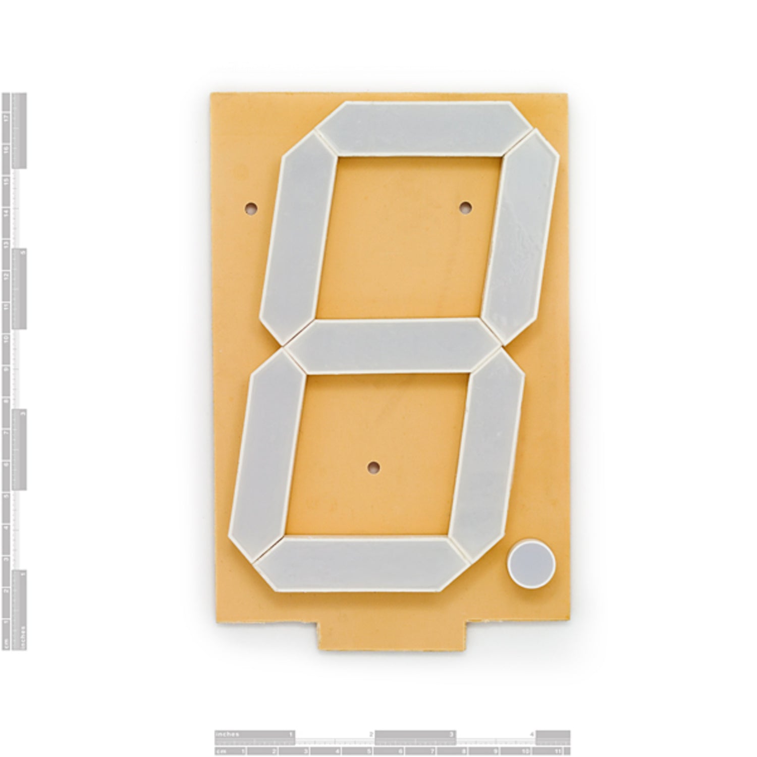 6.5-inch Red 7-Segment Display for Long-Distance Visibility