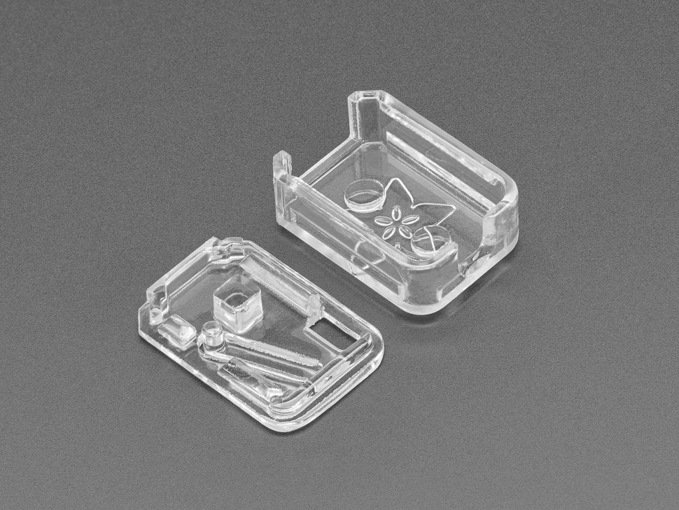 Transparent Snap-on Protective Enclosure Specially Designed for Adafruit TRRS Trinkey
