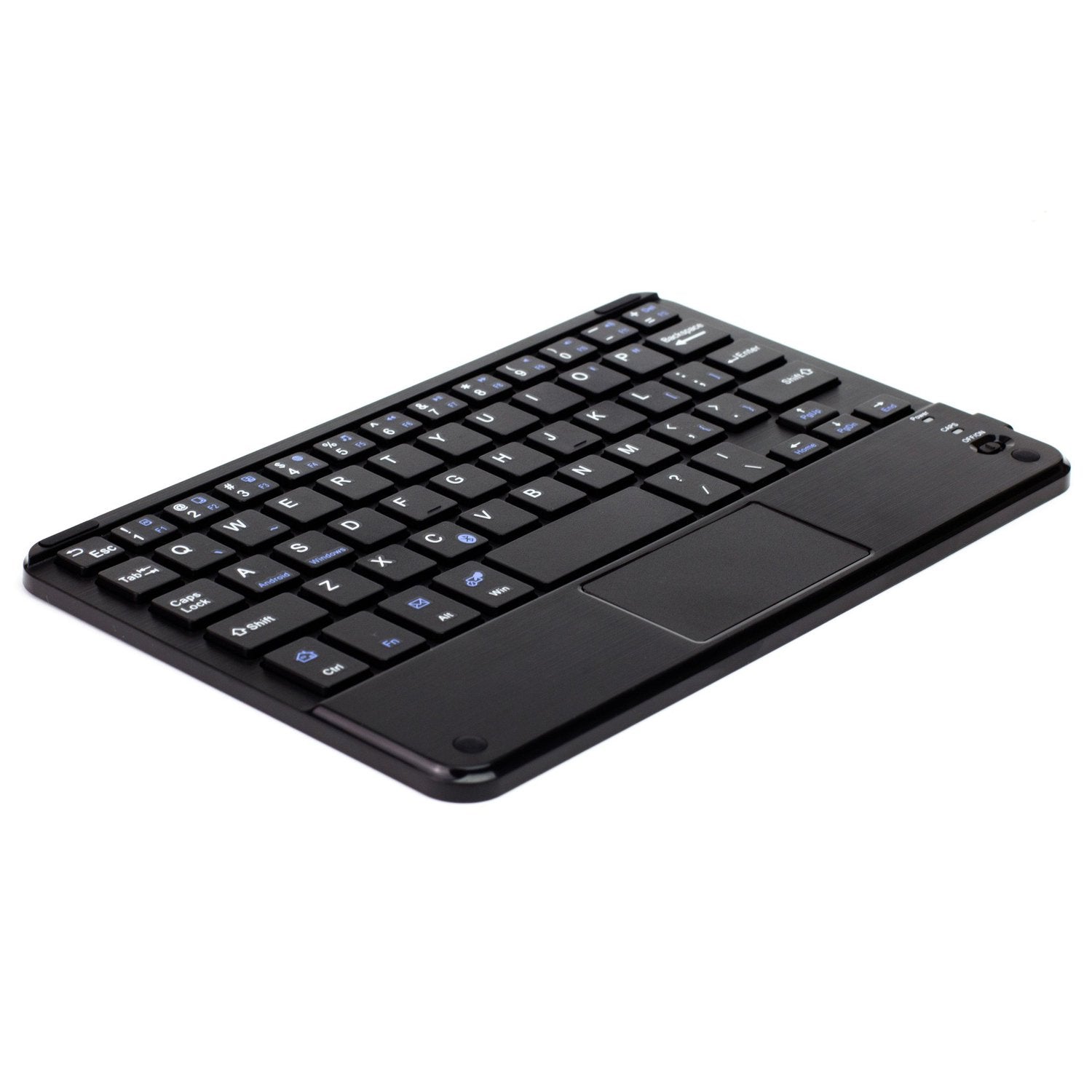 Compact and Portable Mini Wireless Bluetooth Keyboard with Integrated Touchpad for Multiple Devices