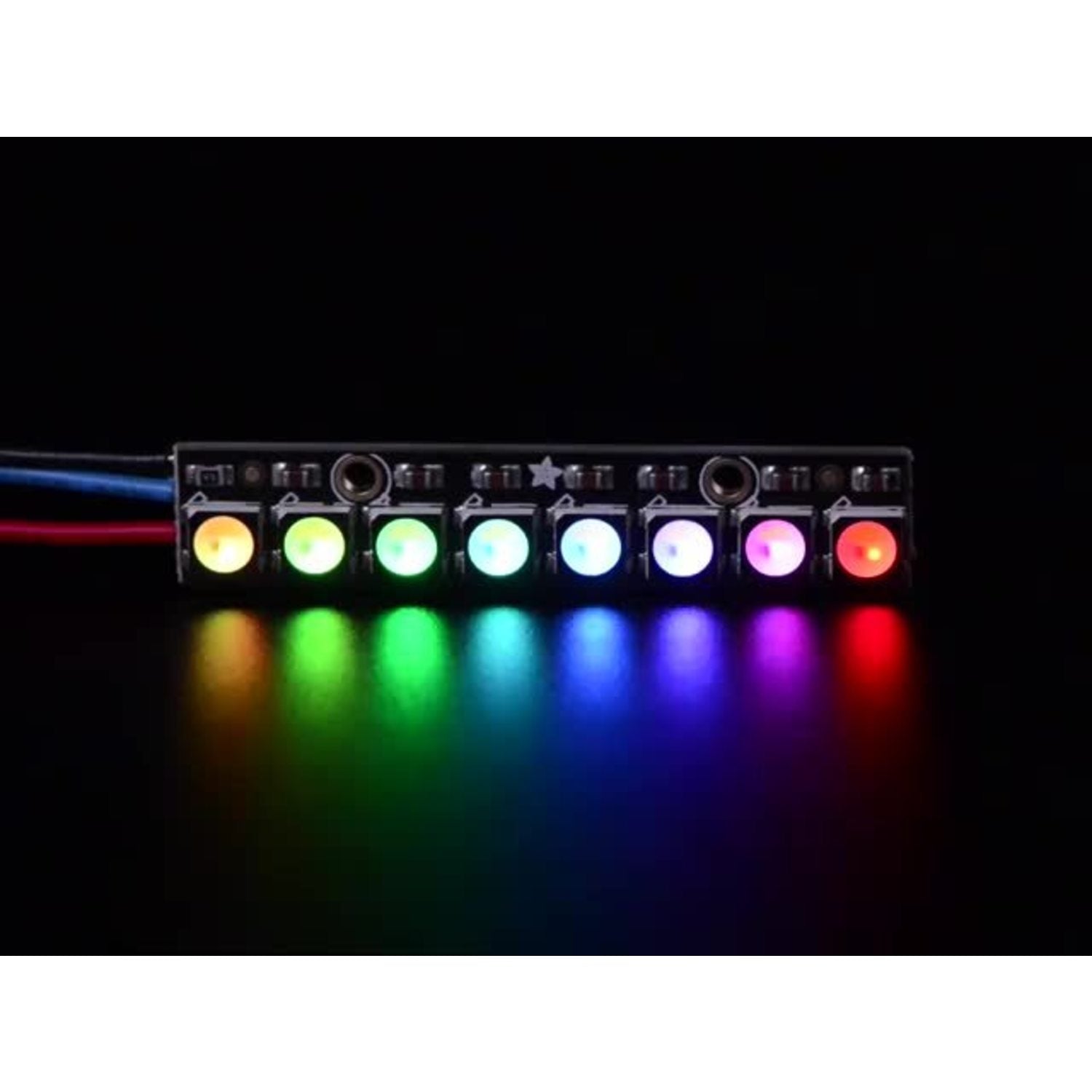 Fun and Brightly Glowing NeoPixel Sticks with 8 Individually Addressable RGBW LEDs