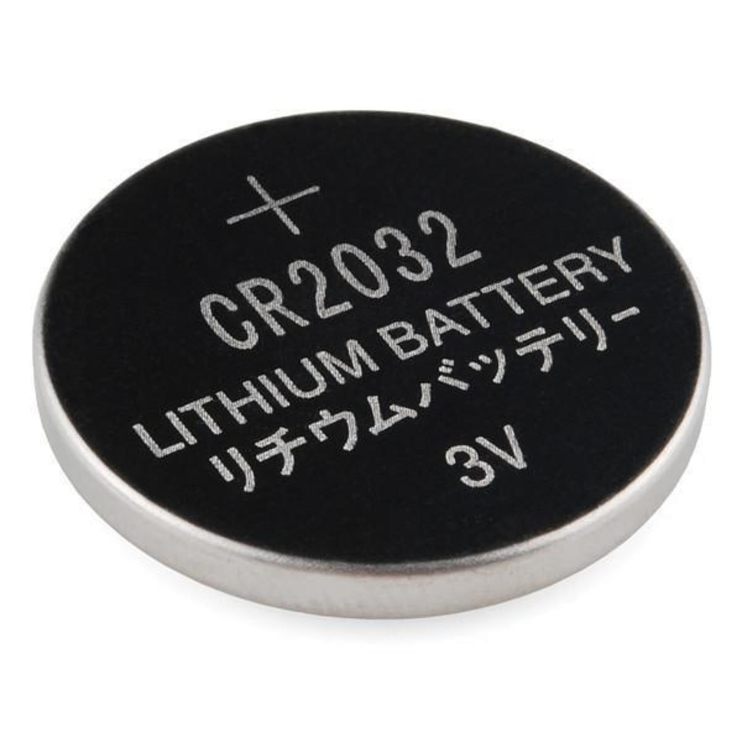 10-Pack Bulk CR2032 Button Cell Batteries for Multiple Uses