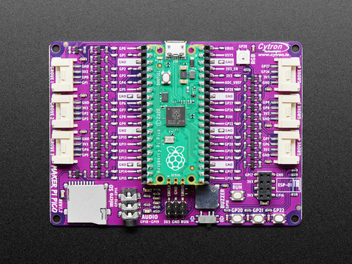 Maker Pi Pico Base Board - An Essential Accessory for Raspberry Pi Pico (Raspberry Pi Pico Not Included)