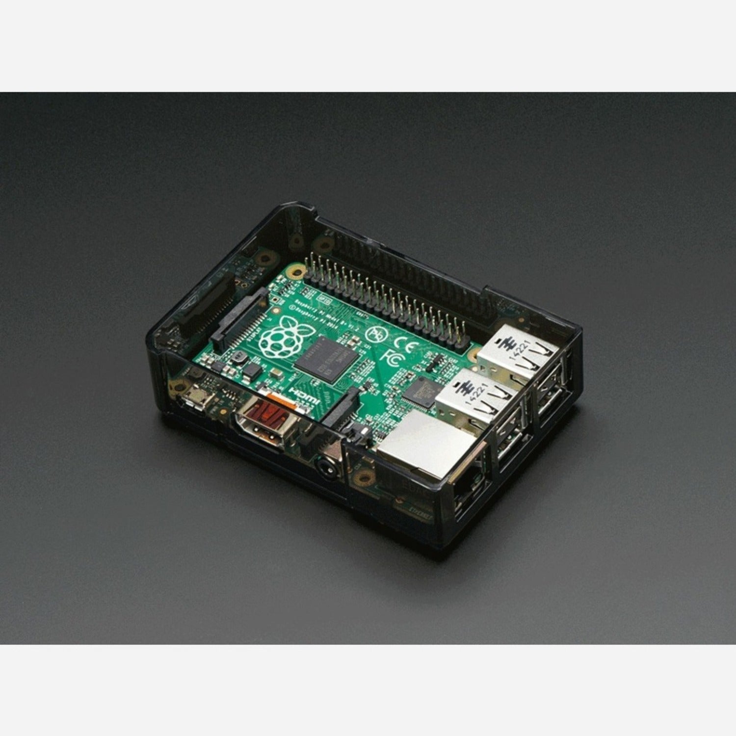 Colorful Base Cases for Raspberry Pi Model B+, Pi 2, and Pi 3