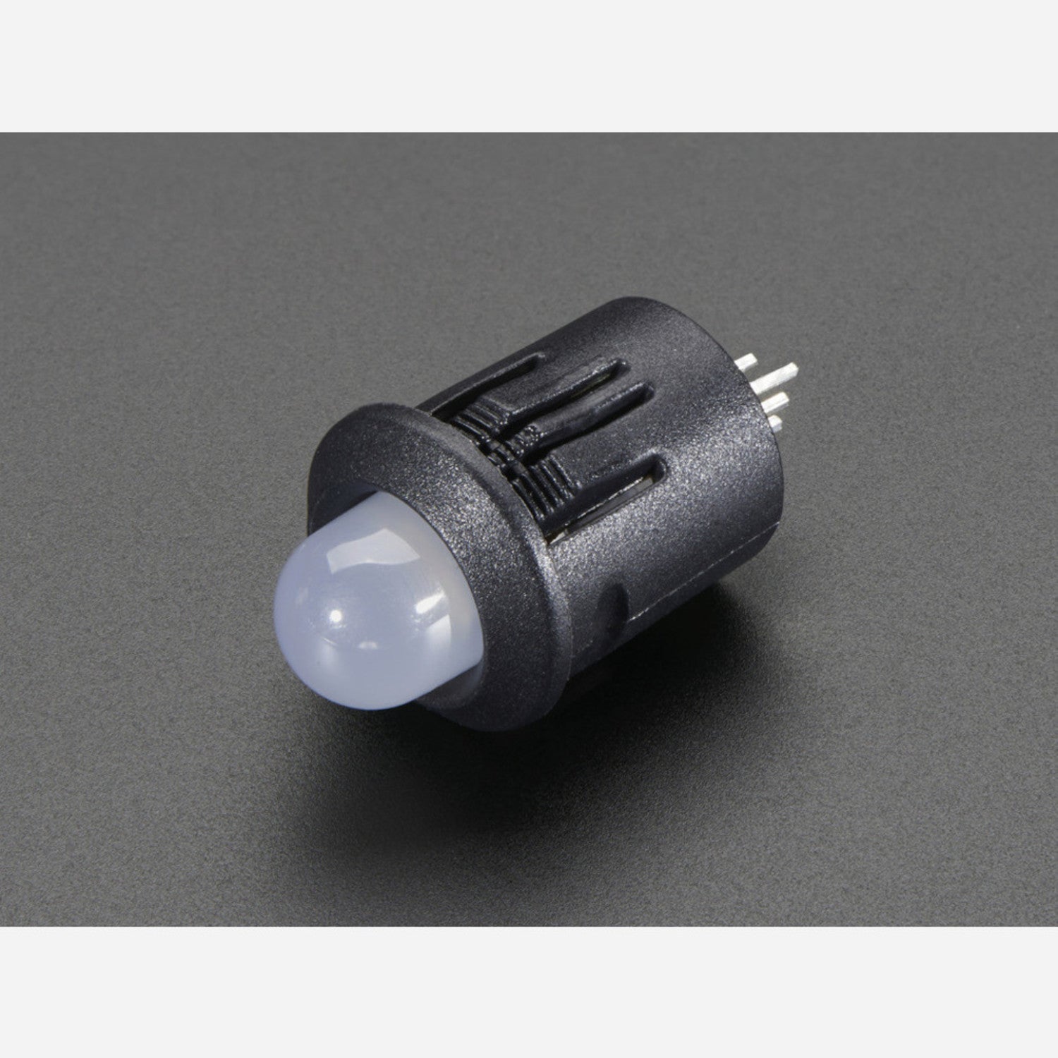Set of 5 Pieces of 8mm Plastic Beveled LED Holders for Secure LED Placement