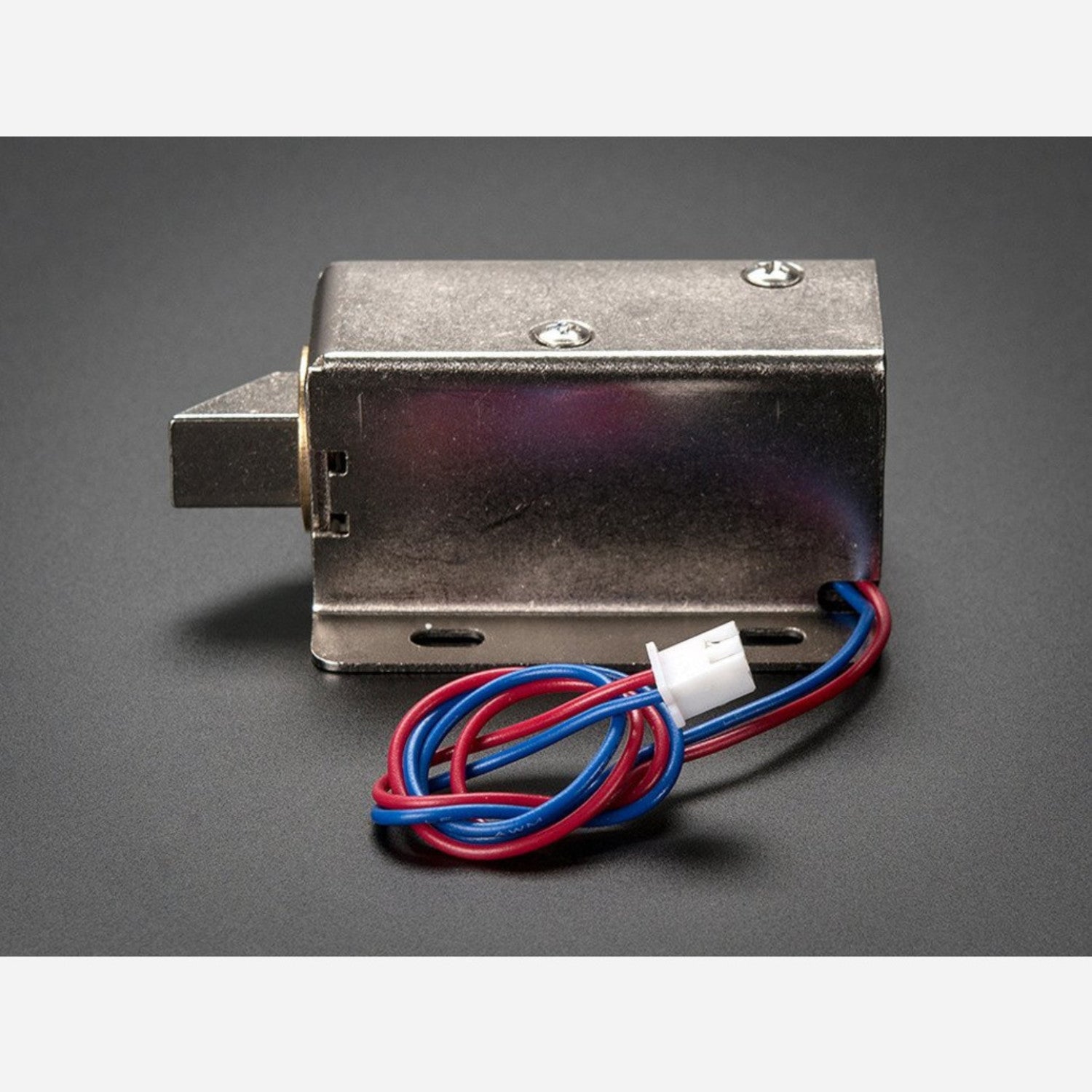 Powerful 12VDC Lock-style Solenoid for Cabinets, Safes, and Doors