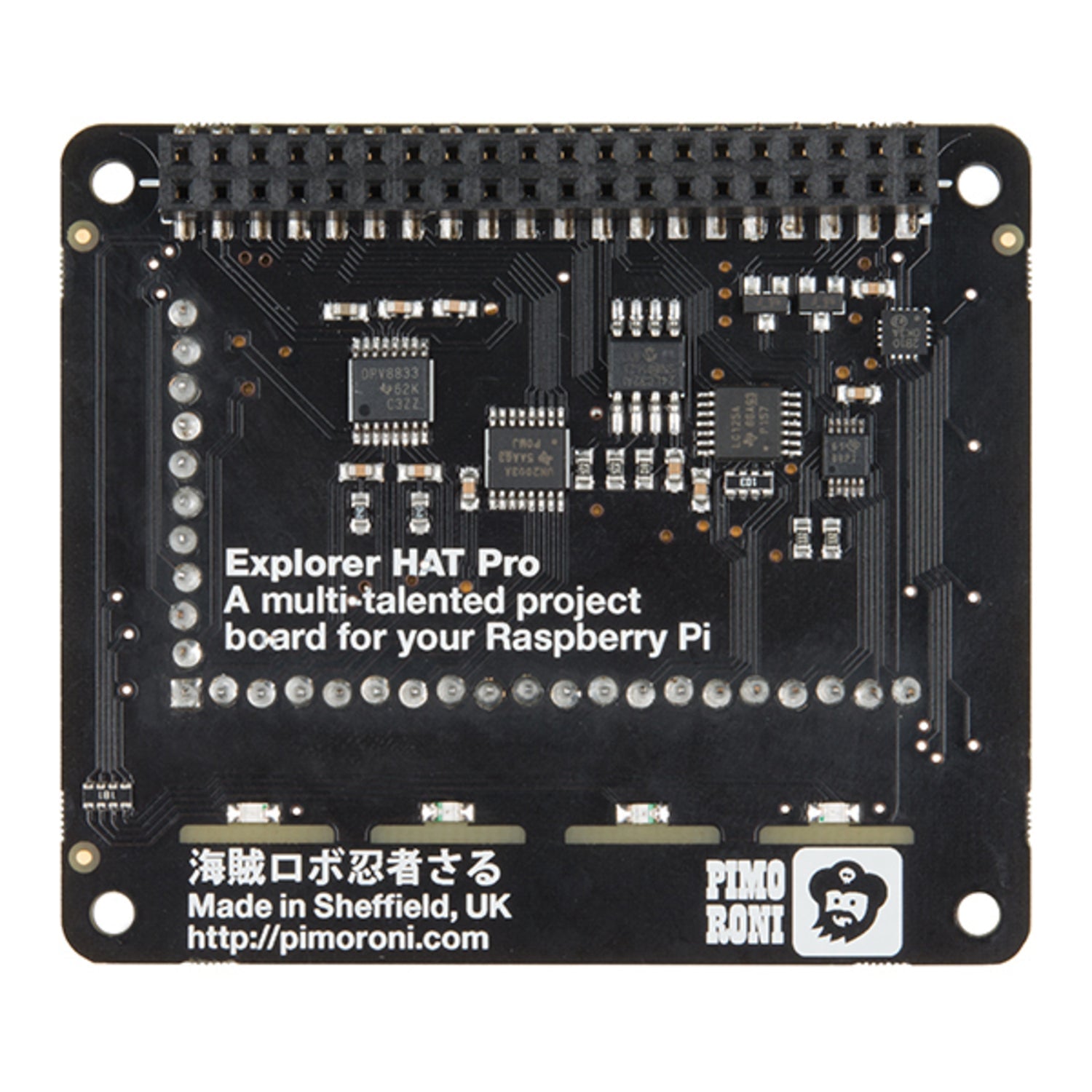 Pimoroni Pro Explorer HAT - An Ideal Add - on Board for Raspberry Pi Prototyping