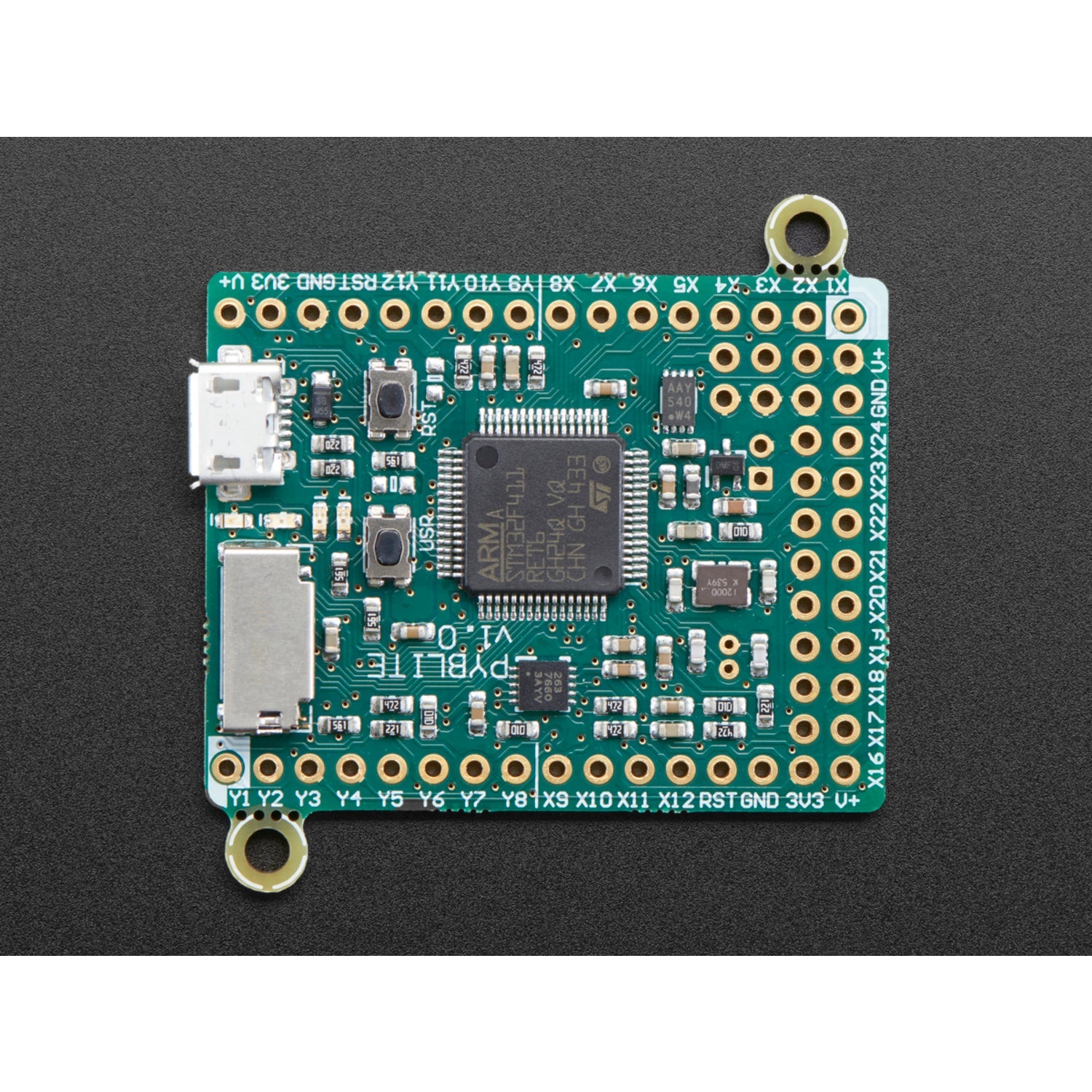 Compact and Cost - effective MicroPython Development Board: pyboard Lite v1.0 Equipped with Accelerometer