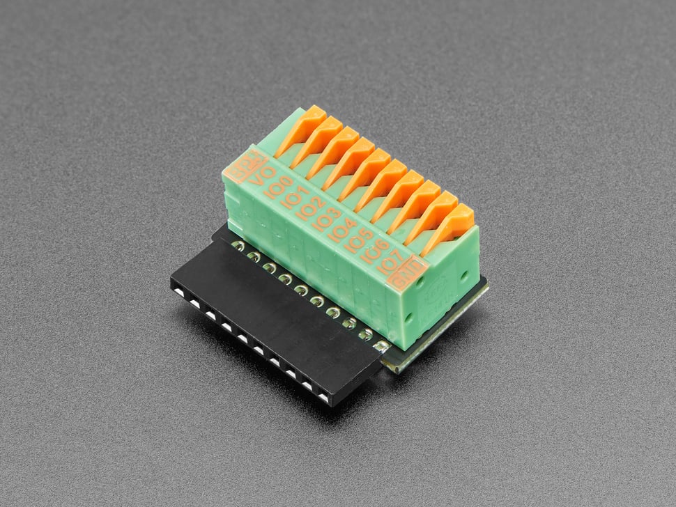 Bus Pirate 5 KF141 Right Angle Quick Connect Adapter for Simplified Sensor Wiring