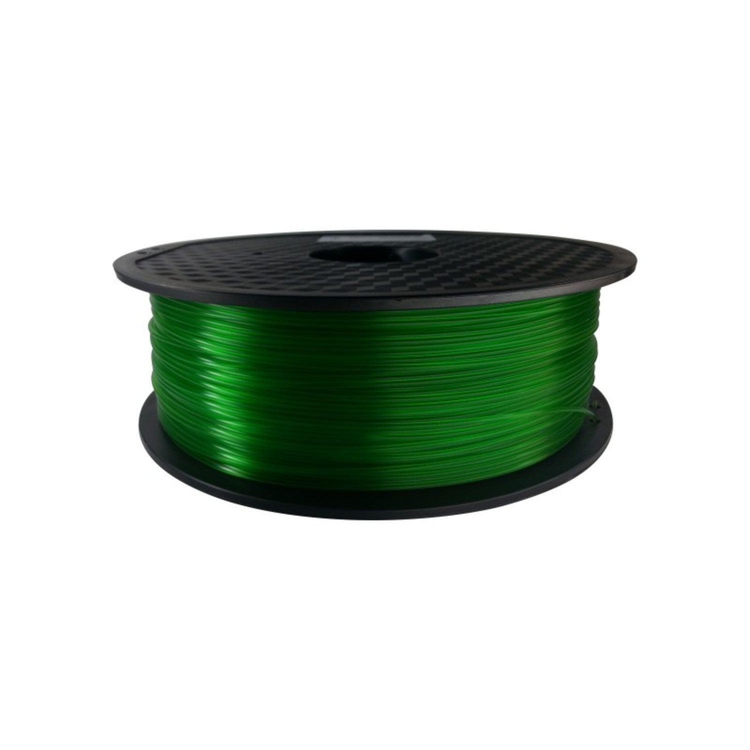 1.75mm, 1Kg Roll of Translucent Green PLA Filament for 3D Printing