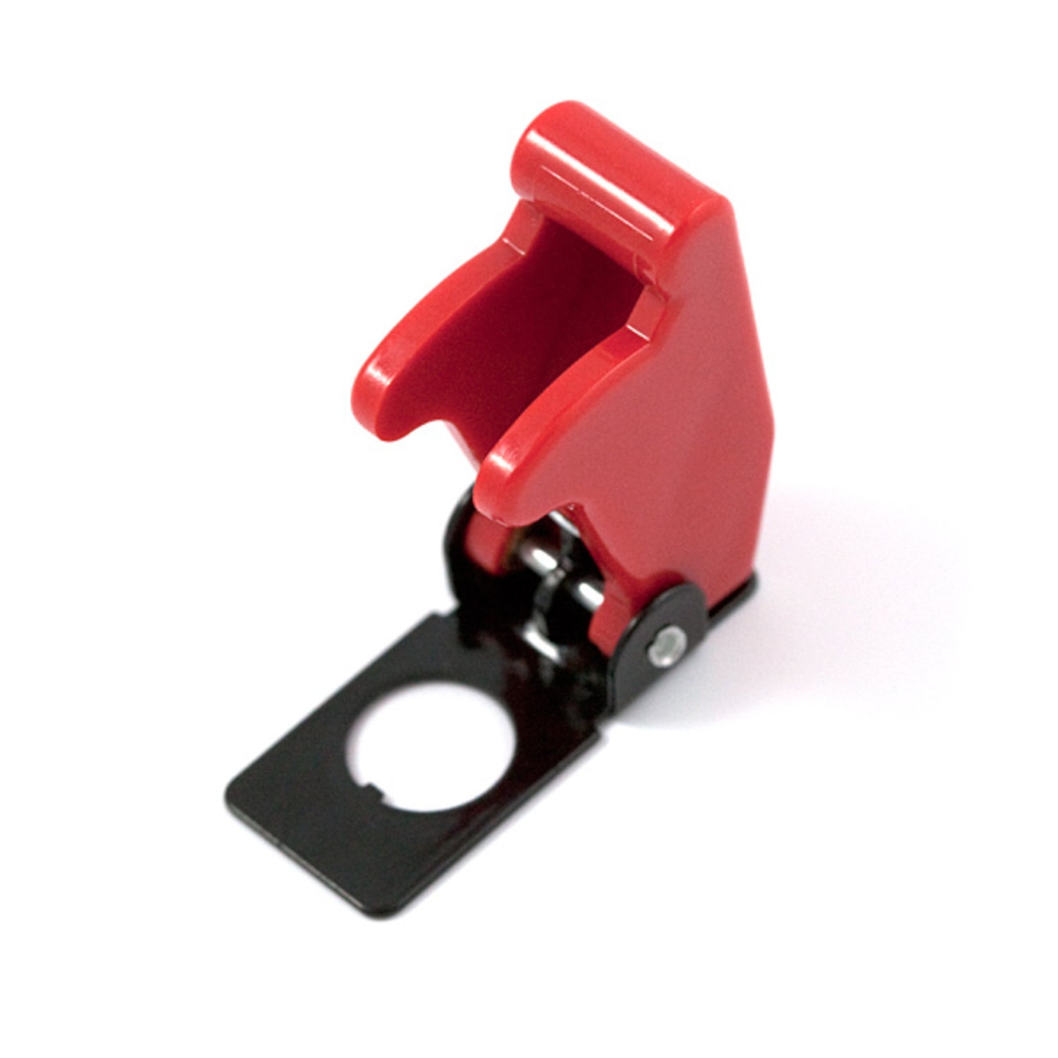 Vibrant Red Missile-Style Switch Cover for Added Safety