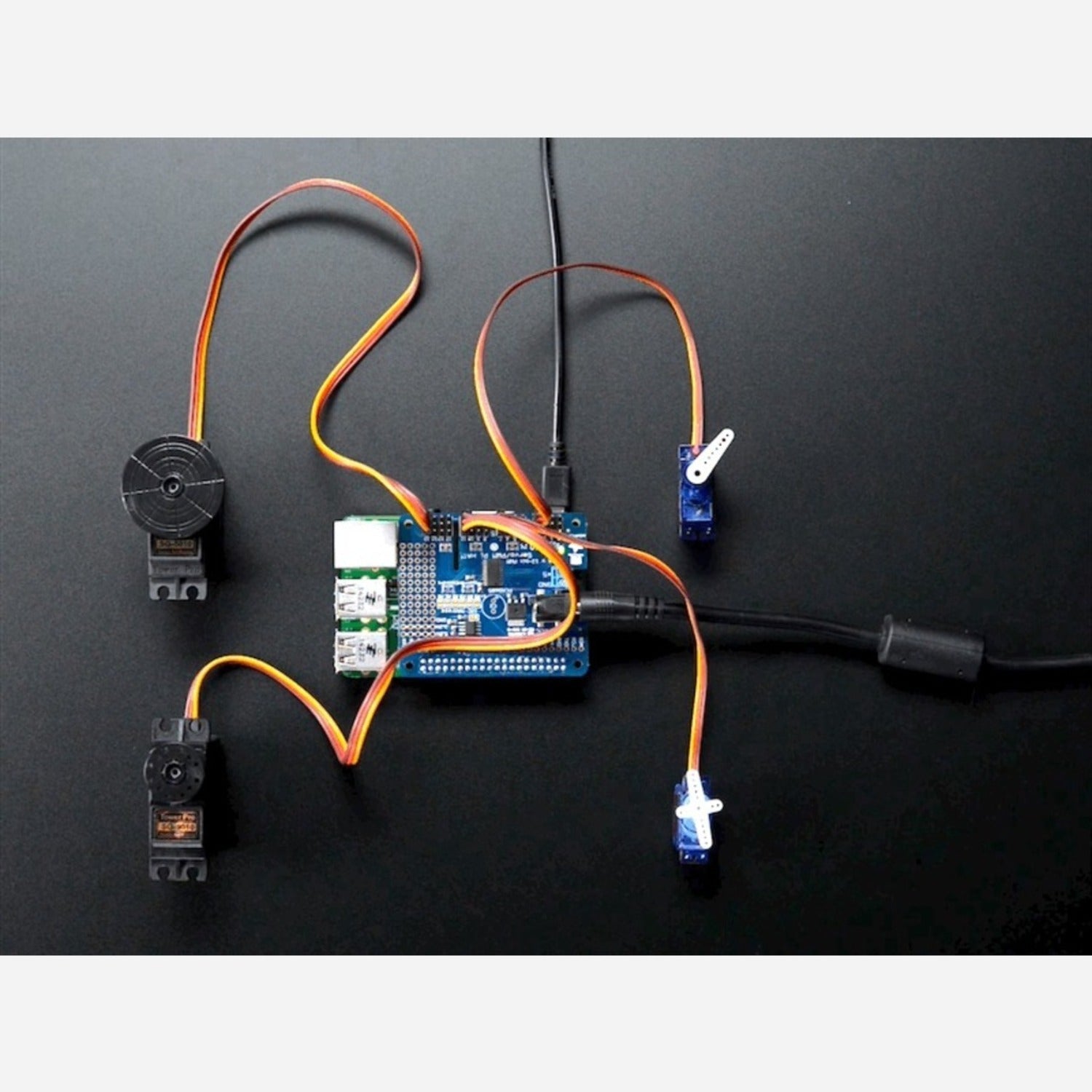 Adafruit Mini Kit: 16-Channel PWM / Servo HAT for Raspberry Pi