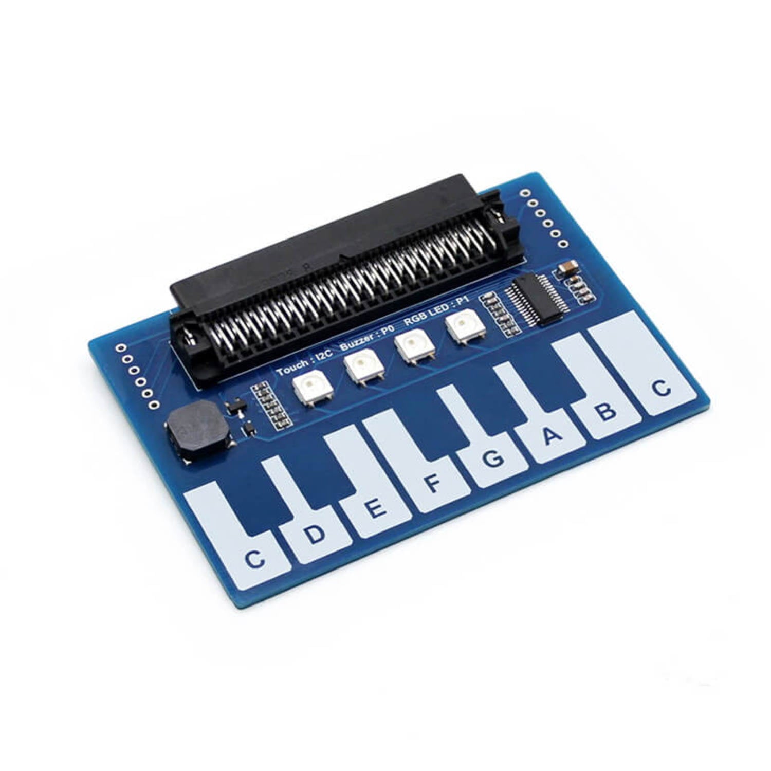 Compact I2C-Enabled Mini Piano Module for Micro: bit