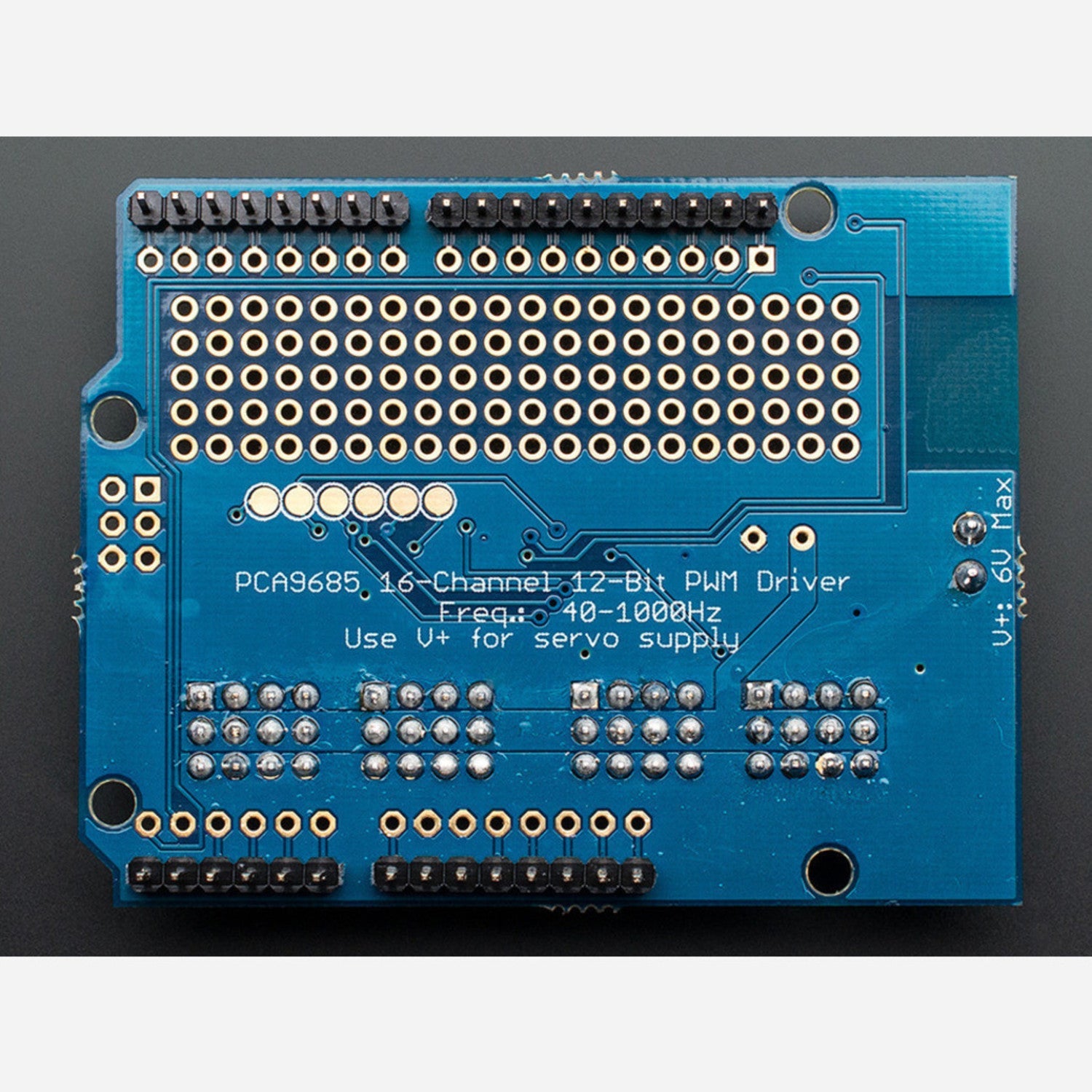 Adafruit 16-Channel 12-bit I2C PWM/Servo Shield for Arduino
