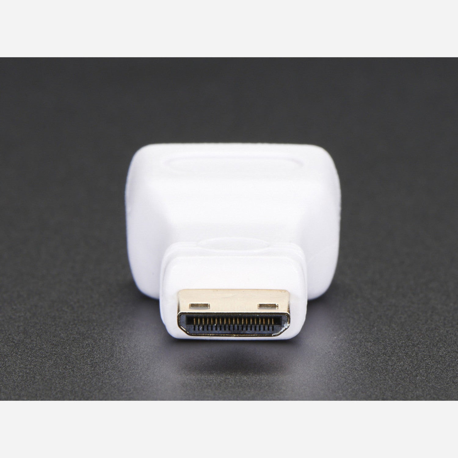 Compact Mini HDMI Plug to Standard HDMI Jack Conversion Adapter