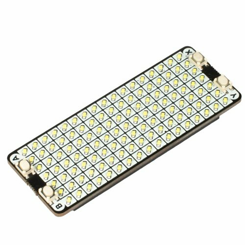 Pico LED Scroll Pack for Raspberry Pi Pico with Tactile Buttons