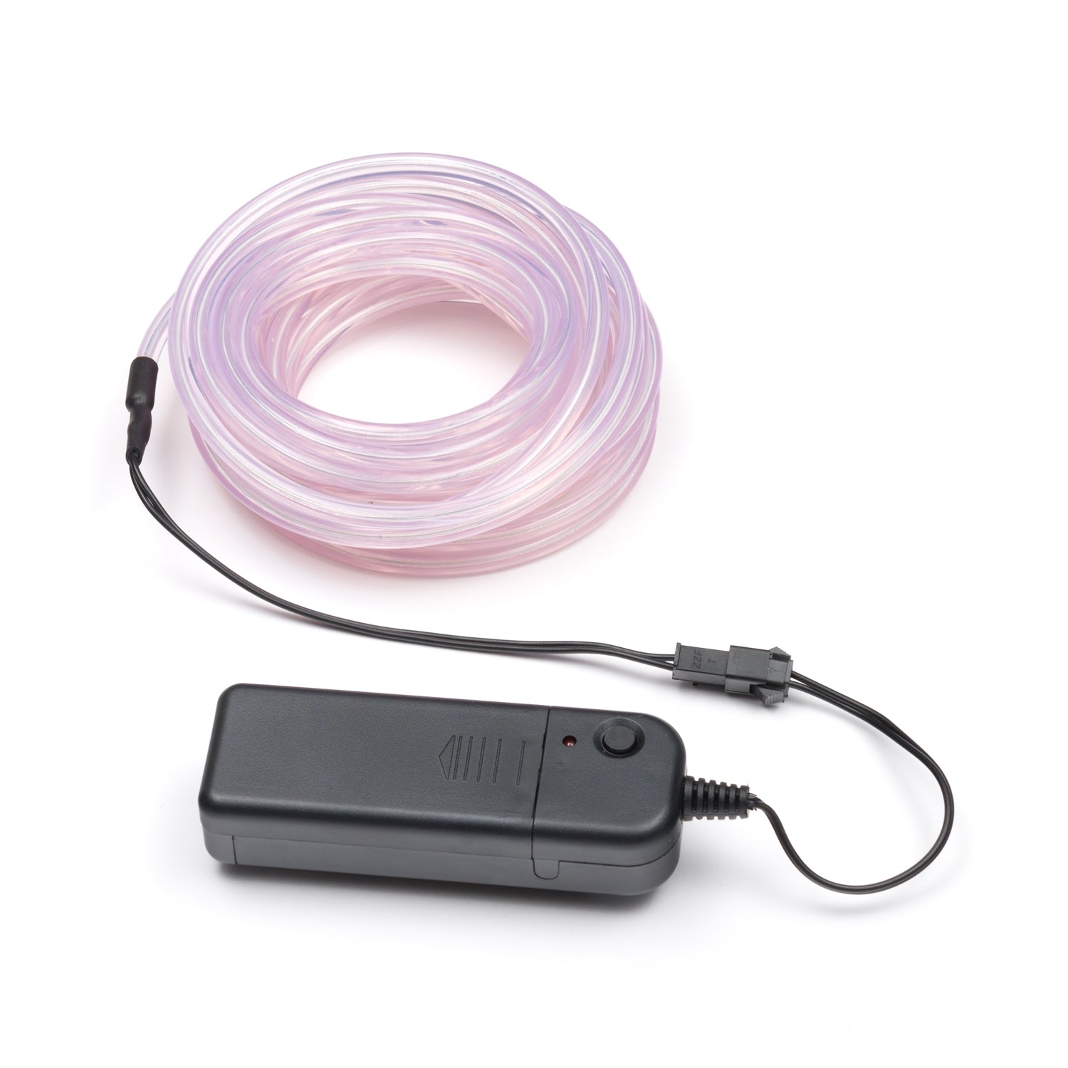 5M Long and 5mm Diameter Light Blue Flexible Electroluminescent (EL) Wire with Battery Holder