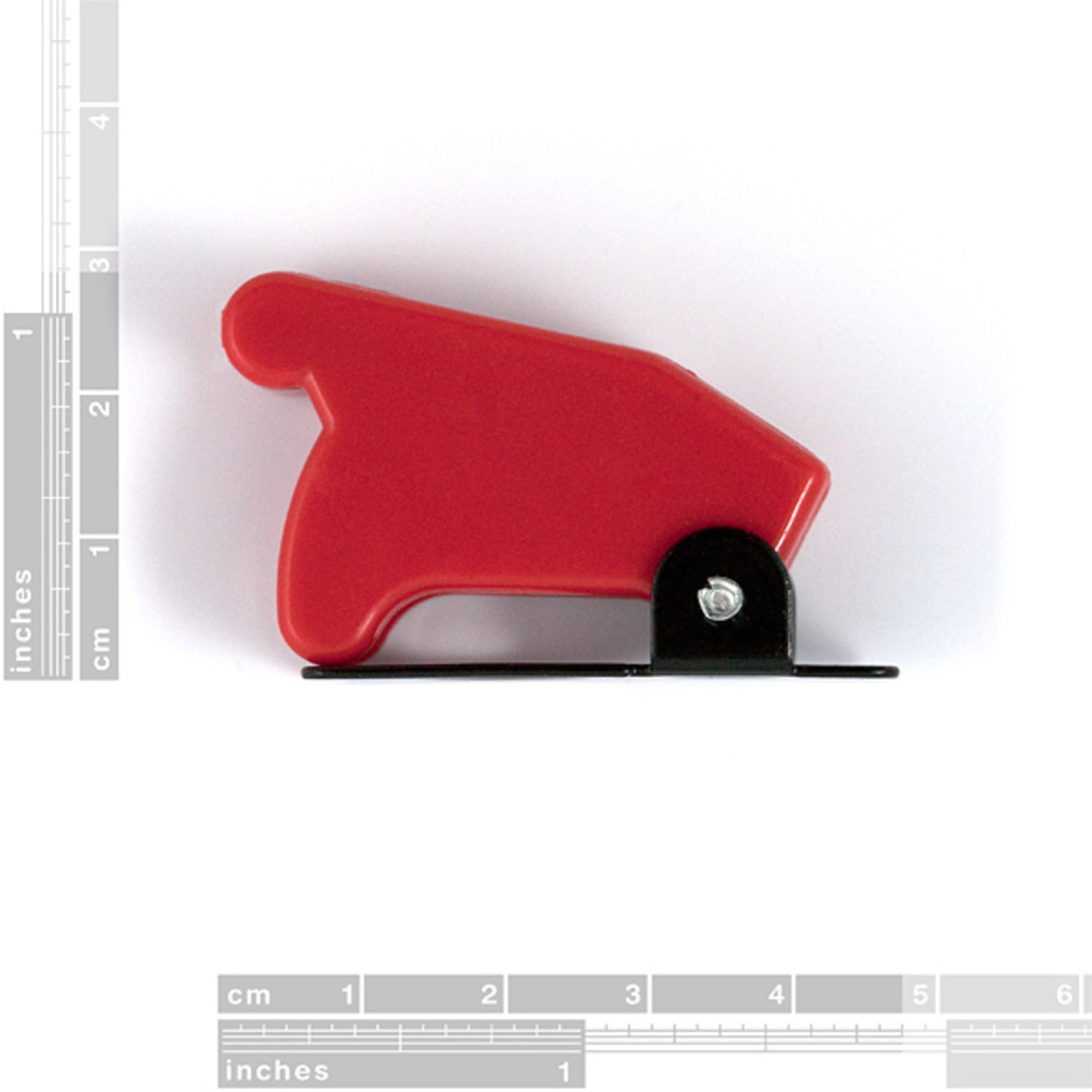 Vibrant Red Missile-Style Switch Cover for Added Safety