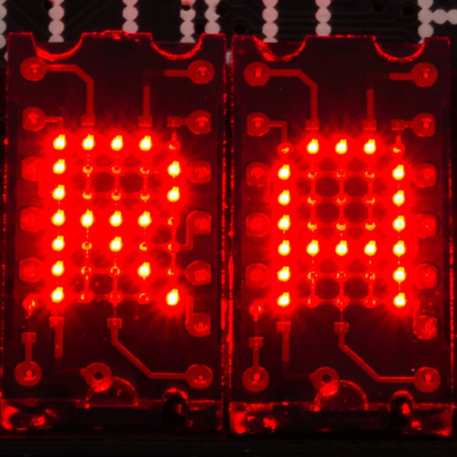 Red Micro Dot pHAT - Complete Kit for Retro Displays