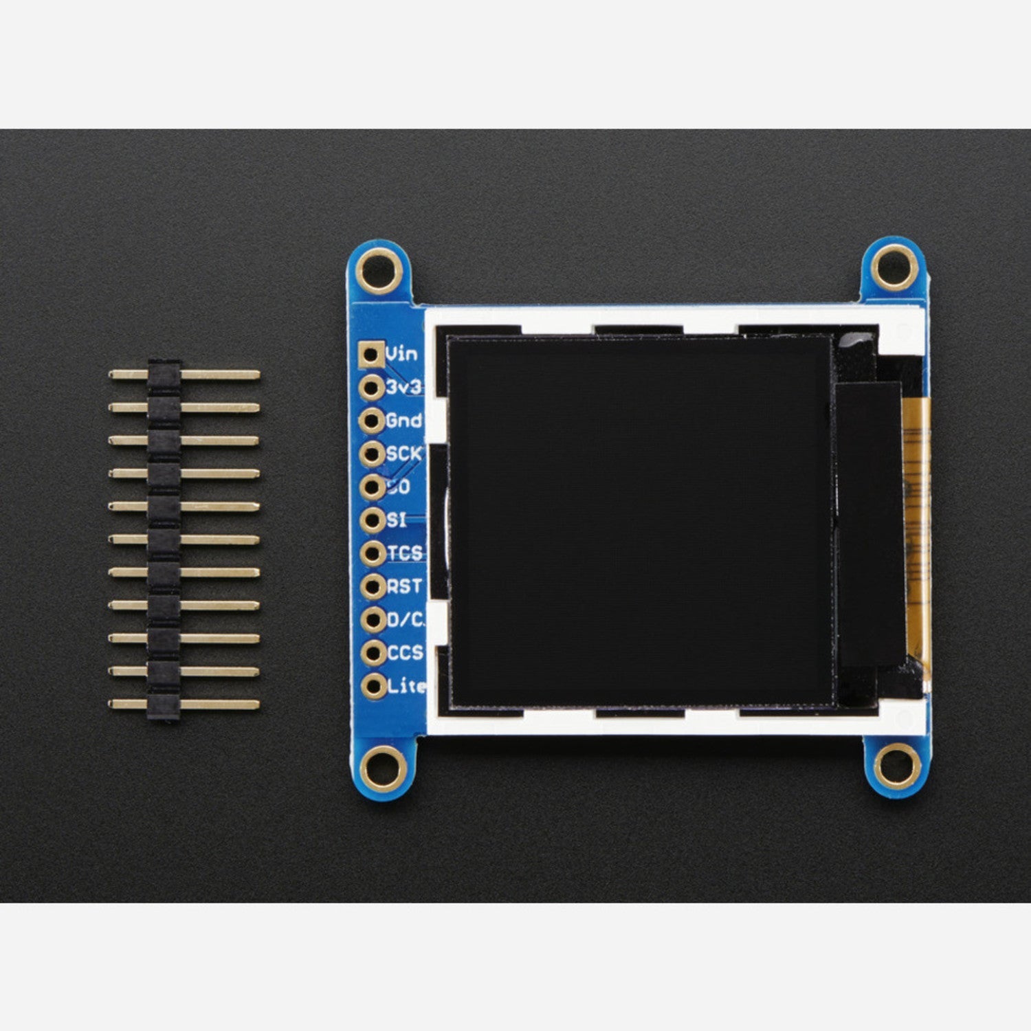 Adafruit Colorful 1.44 - Inch TFT LCD Display Module with MicroSD Card Breakout and ST7735R Driver