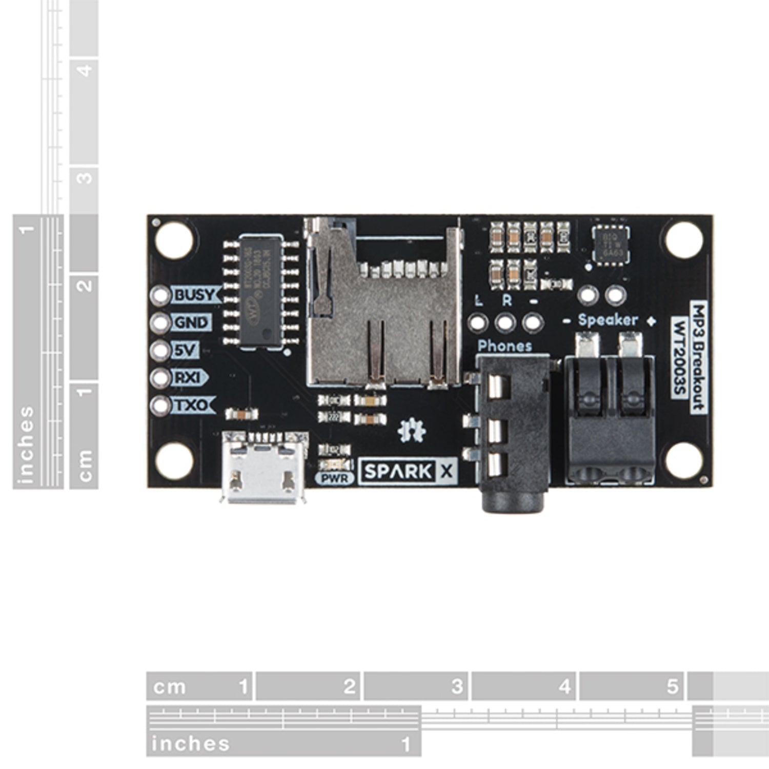 WT2003S MP3 Breakout Board for Effortless MP3 Playback