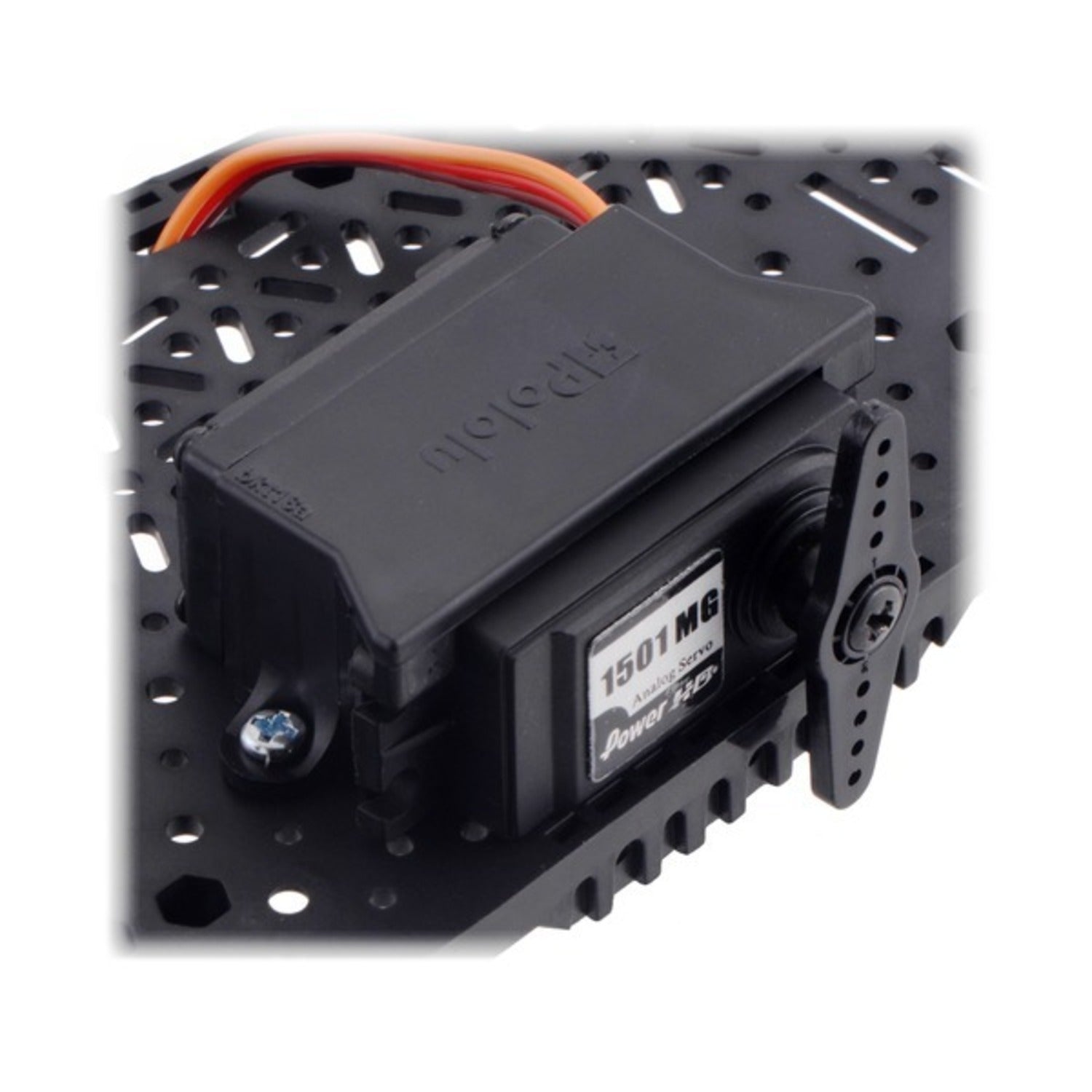 Universal Plastic Mounting Bracket for Standard-Sized Servo Motors