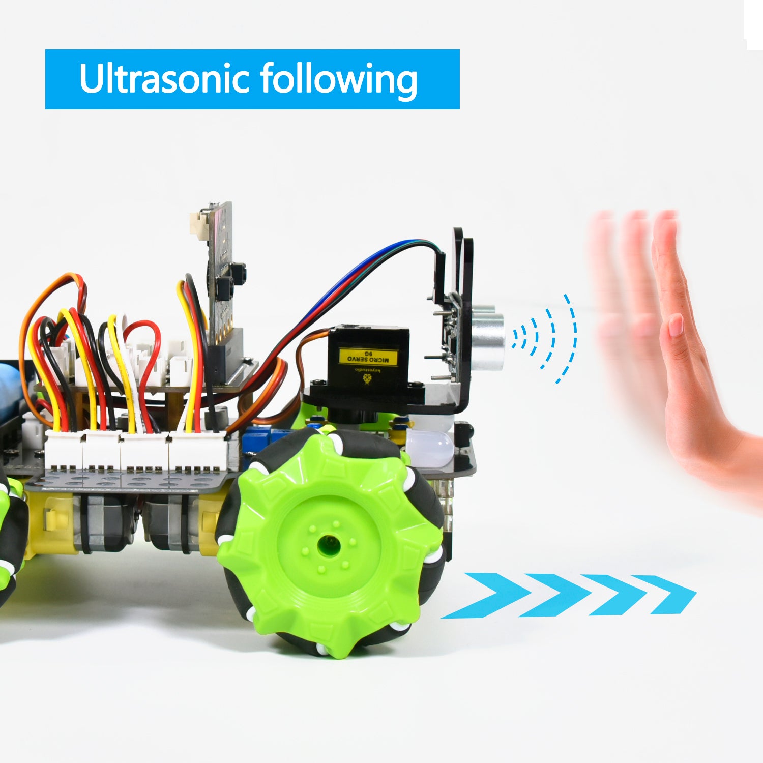 Upgraded Micro:bit 4WD Mecanum Smart Robot Car V2.0 for Coding Enthusiasts