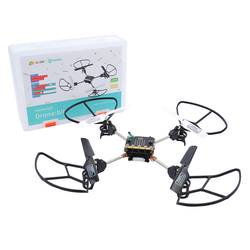 Educational Micro:bit Compatible Drone:bit Starter Kit (Excluding micro:bit Board)