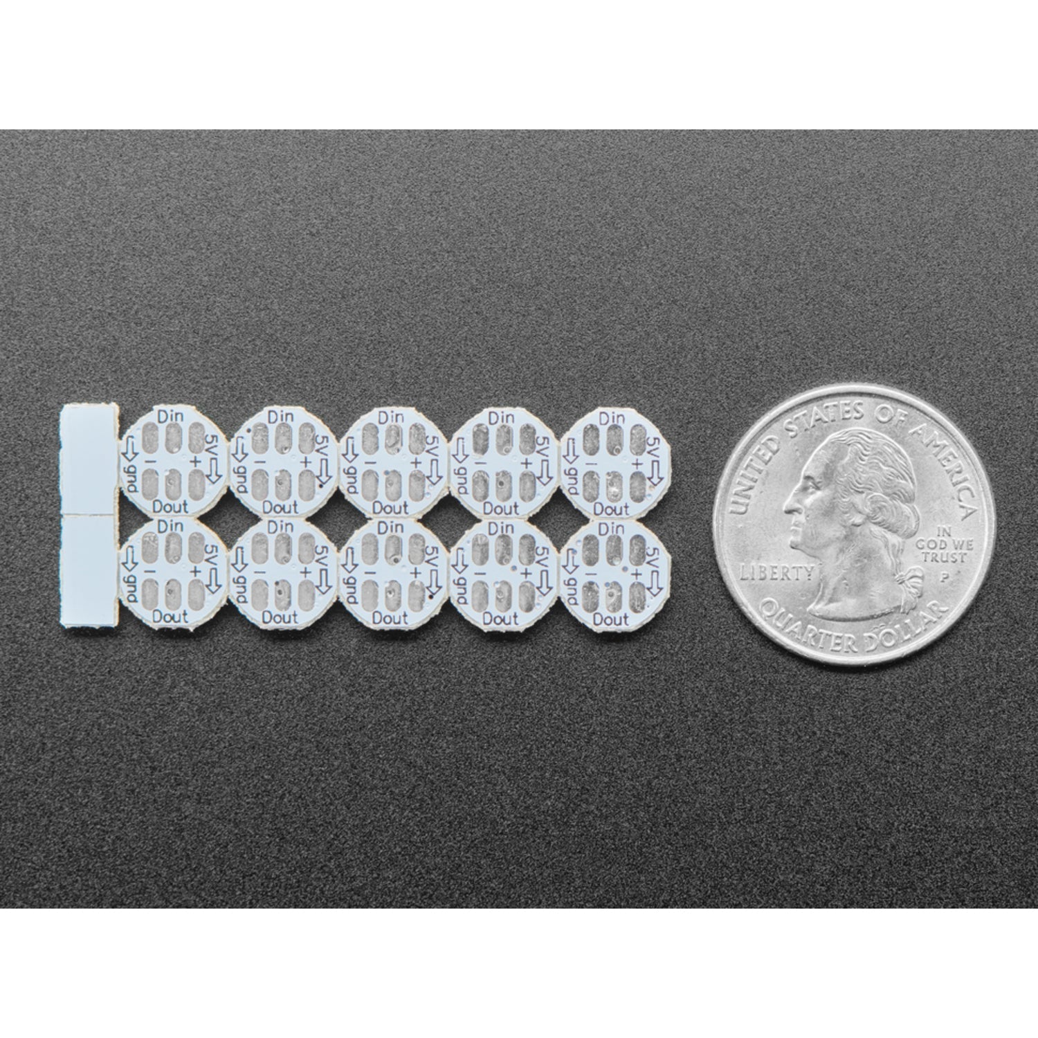 Miniature NeoPixel RGBW Button PCBs - Set of 10 Breakout Boards