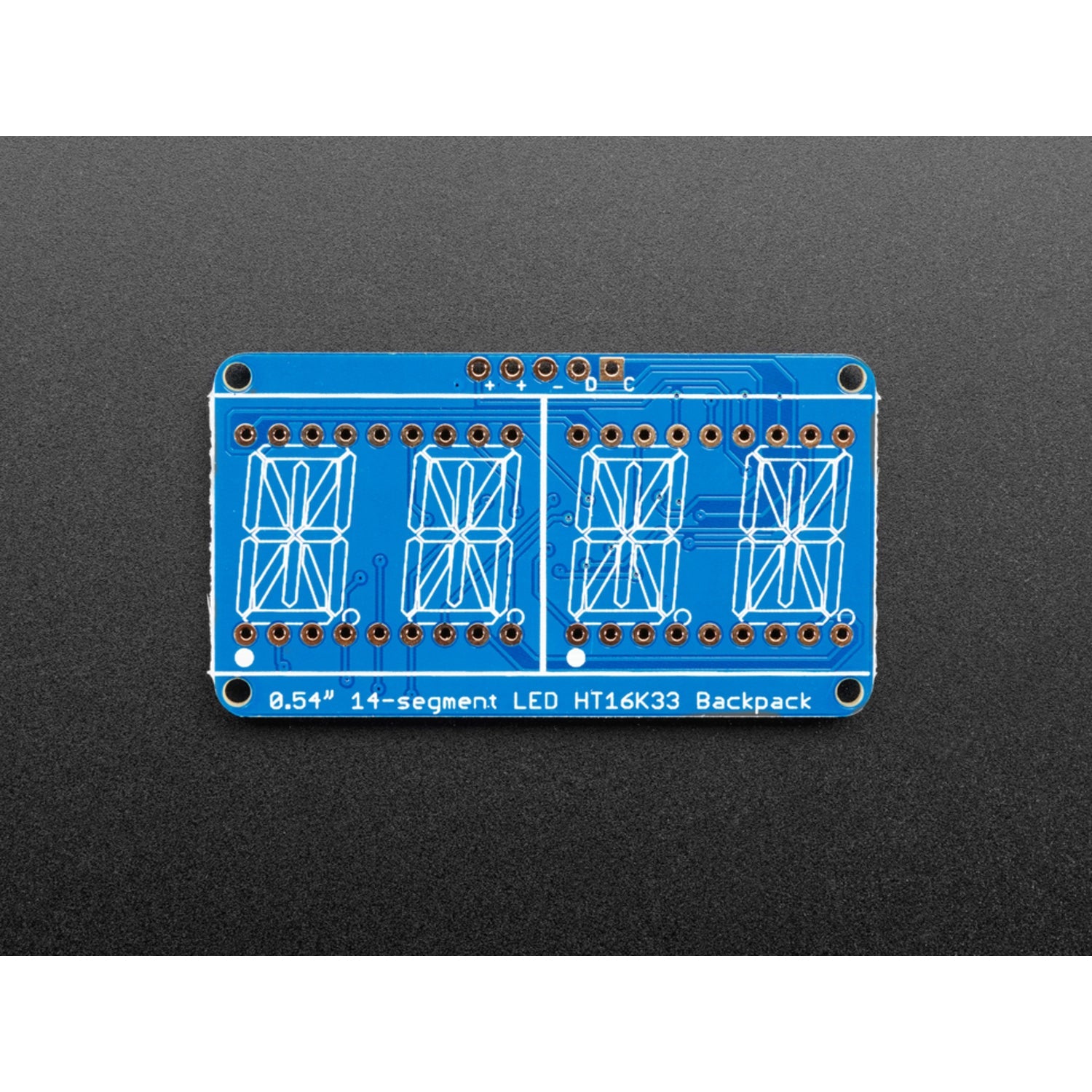 Adafruit 14-segment Alphanumeric LED Backpack without LEDs