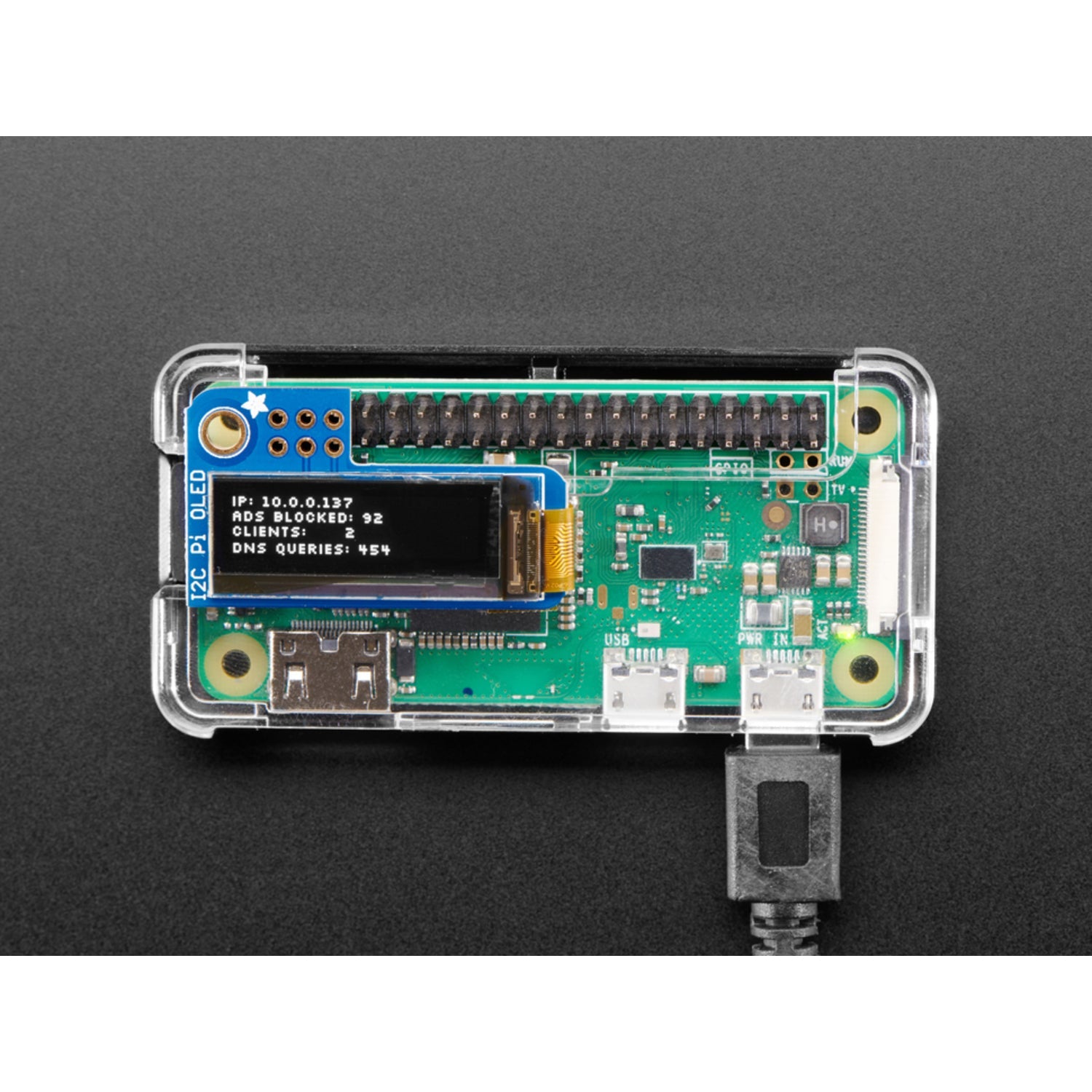 Mini Pi-Hole Ad Blocking Kit with Raspberry Pi Zero WH - No Soldering Required!