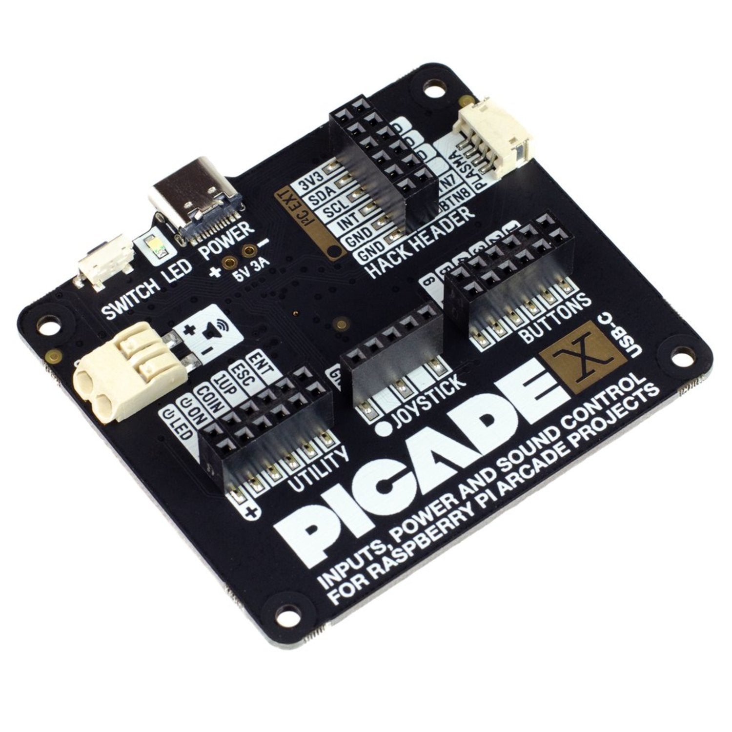 Picade - Compact 8-inch Desktop Retro Arcade Machine Kit