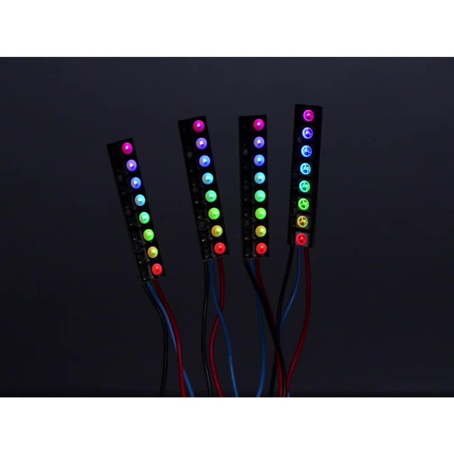 Fun and Brightly Glowing NeoPixel Sticks with 8 Individually Addressable RGBW LEDs