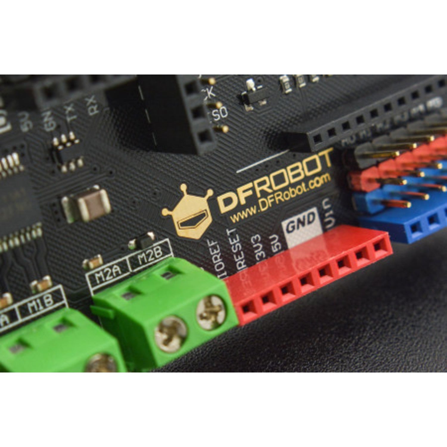 Gravity: High - performance IO Expansion and Motor Driver Shield for Arduino