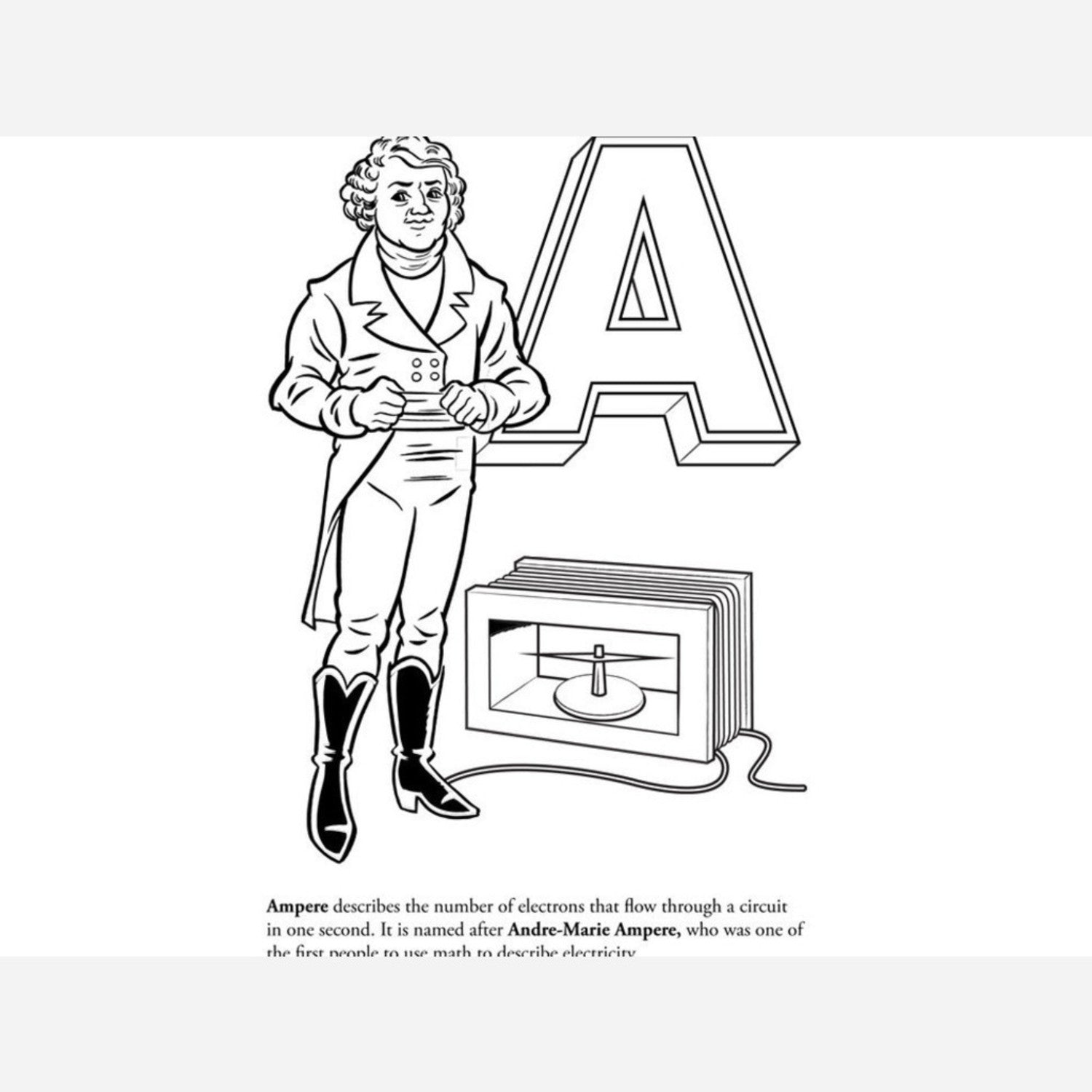 Ladyada's Electronics Coloring Book - A Fun Learning Adventure