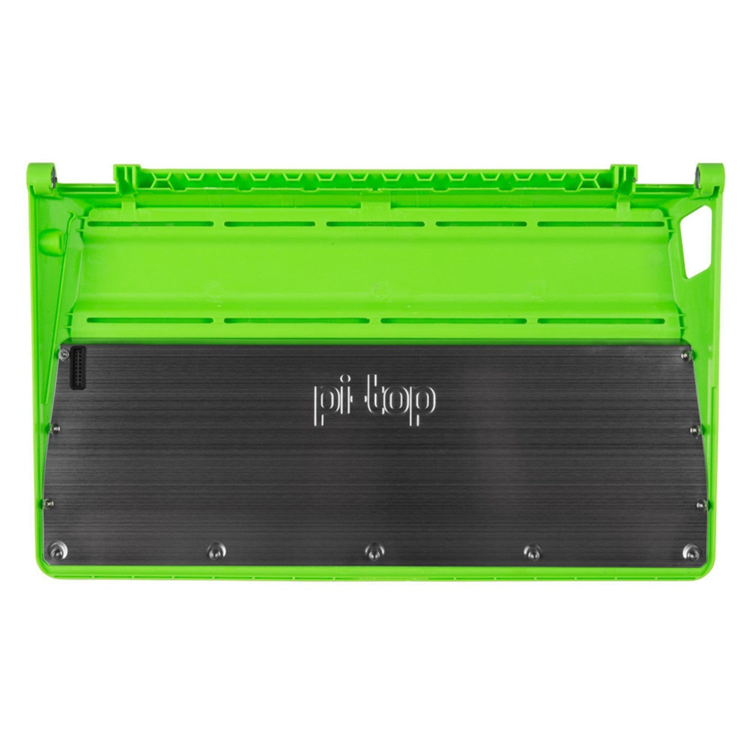 Green DIY Pi-Top Laptop for Coding Enthusiasts