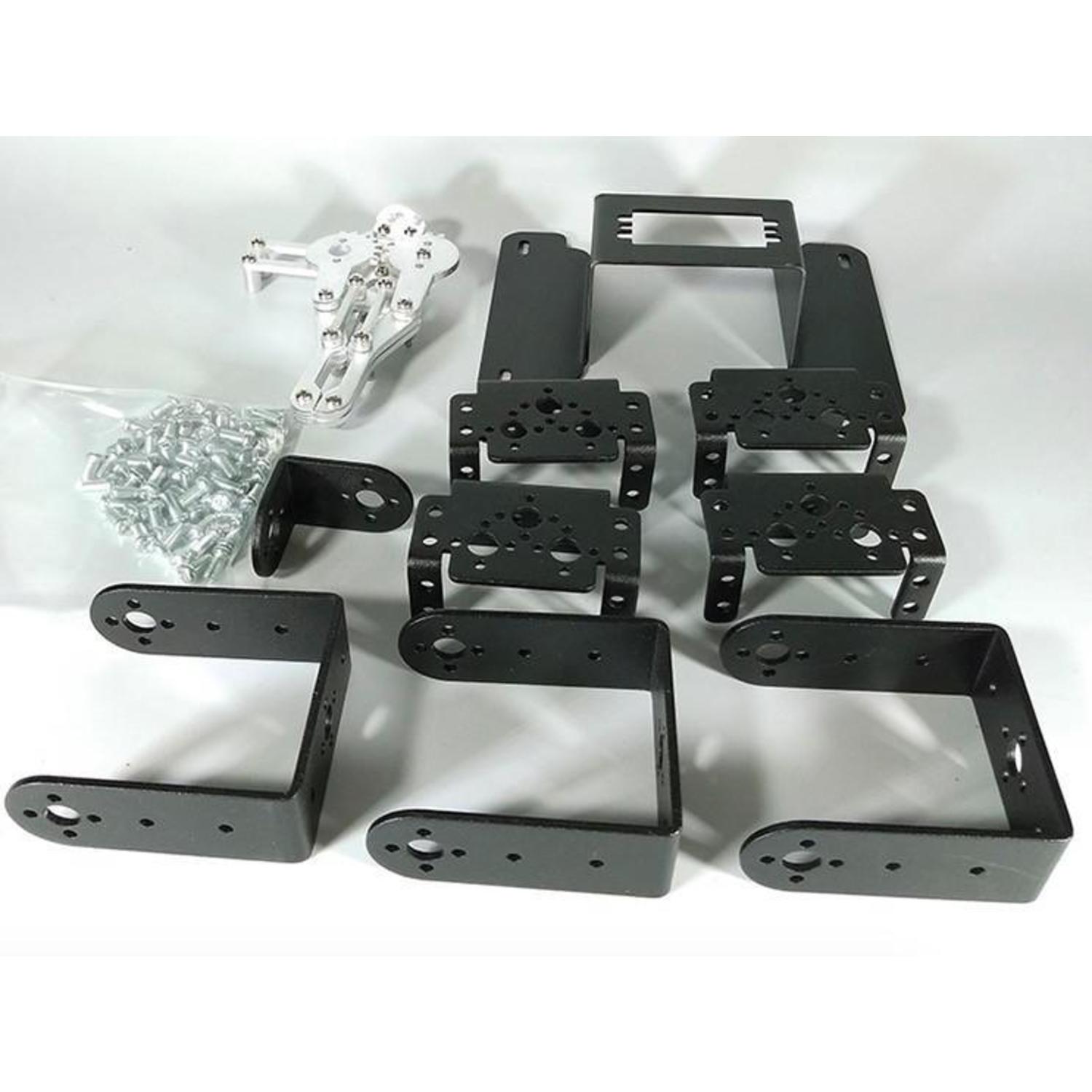 6 DOF Aluminium Mechanical Robotic Arm Claw Mount Robot Kit