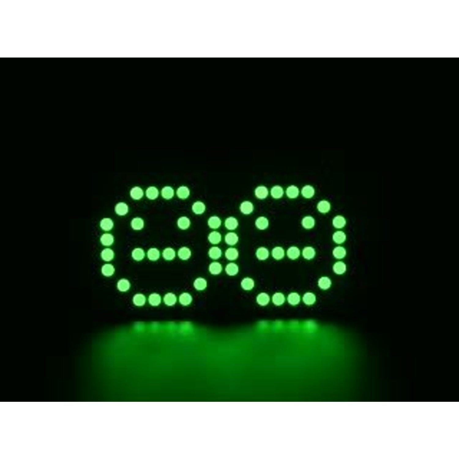 Adafruit Green 0.8" 8x16 LED Matrix FeatherWing Display Kit for Feather Boards