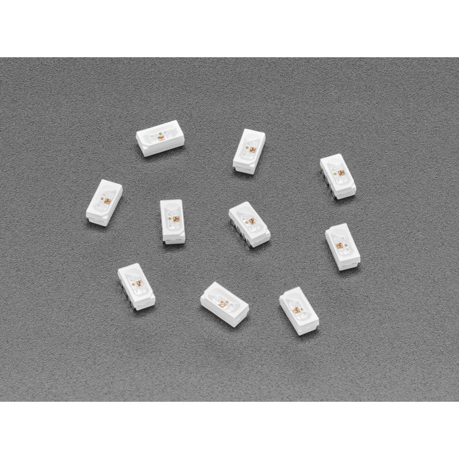 10-Pack NeoPixel Side-Lit RGB LED with Integrated Driver Chip - SK6812B 4020 (4mm x 2mm)