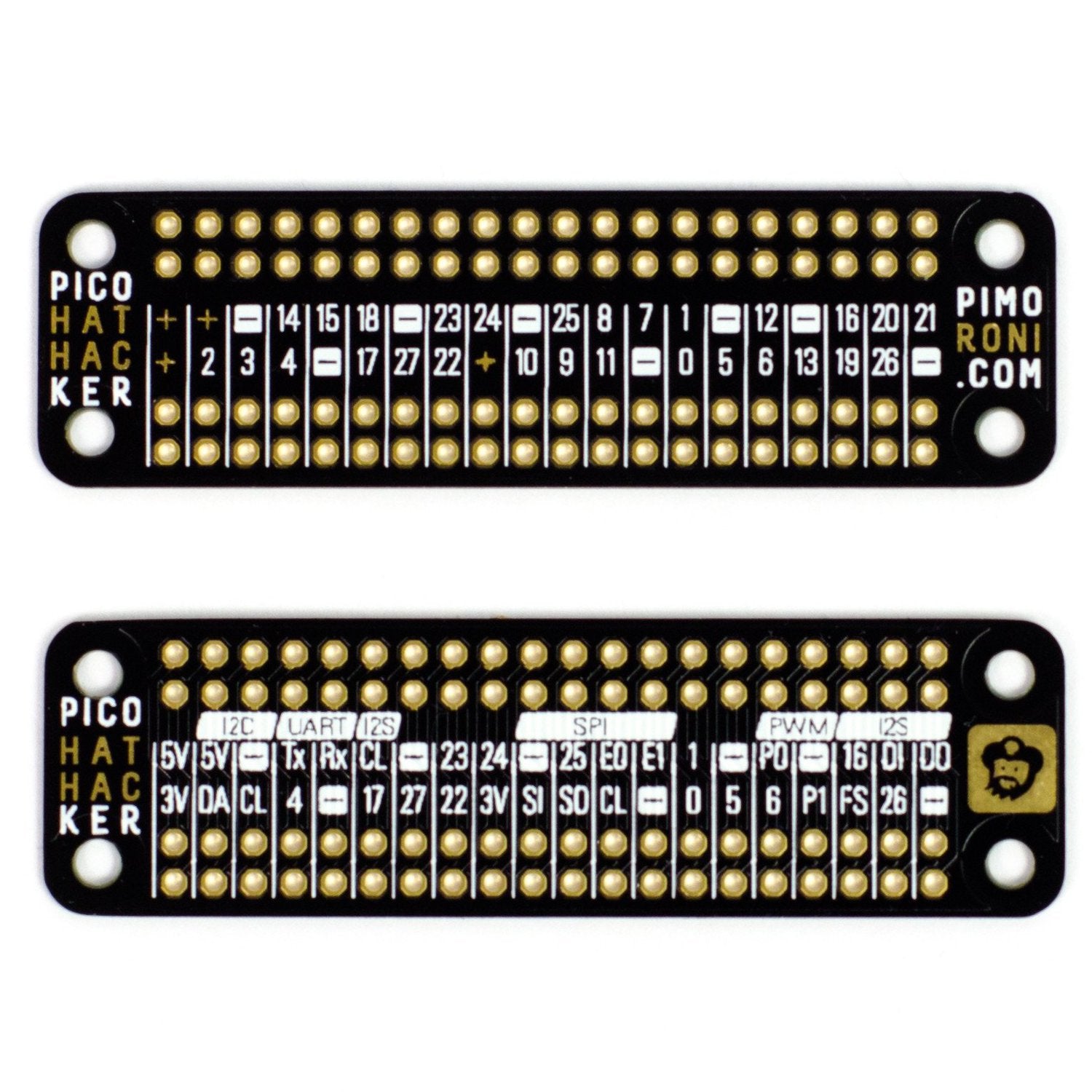 Pico HAT Hacker - Compact and Functional Raspberry Pi Pin Accessory