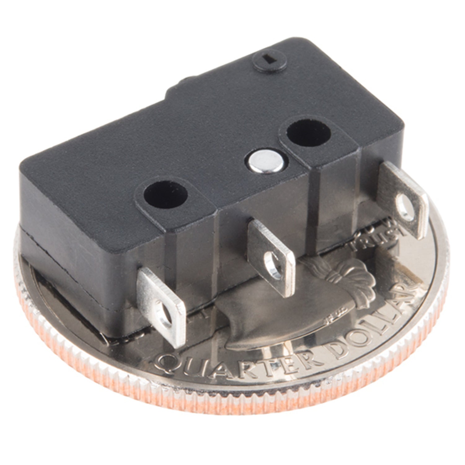 2-Pack Standard SPDT Mini Microswitches with Tactile Feel