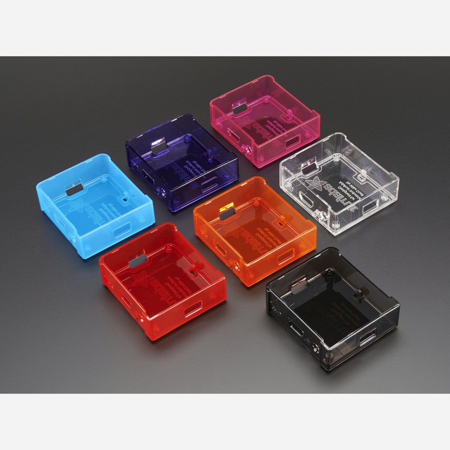 Raspberry Pi Model A+ Case Base in a Variety of Vibrant Colors