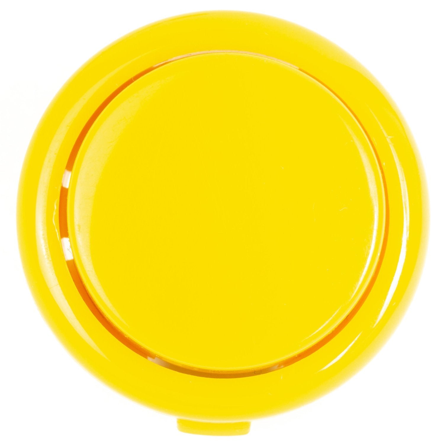 Vibrant Yellow Arcade Buttons for a Colorful Gaming Experience