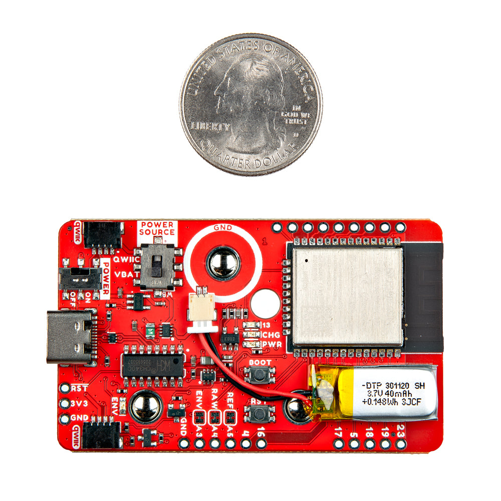 MyoWare 2.0 Wireless Shield for Muscle Sensor Data Transmission and Power Supply