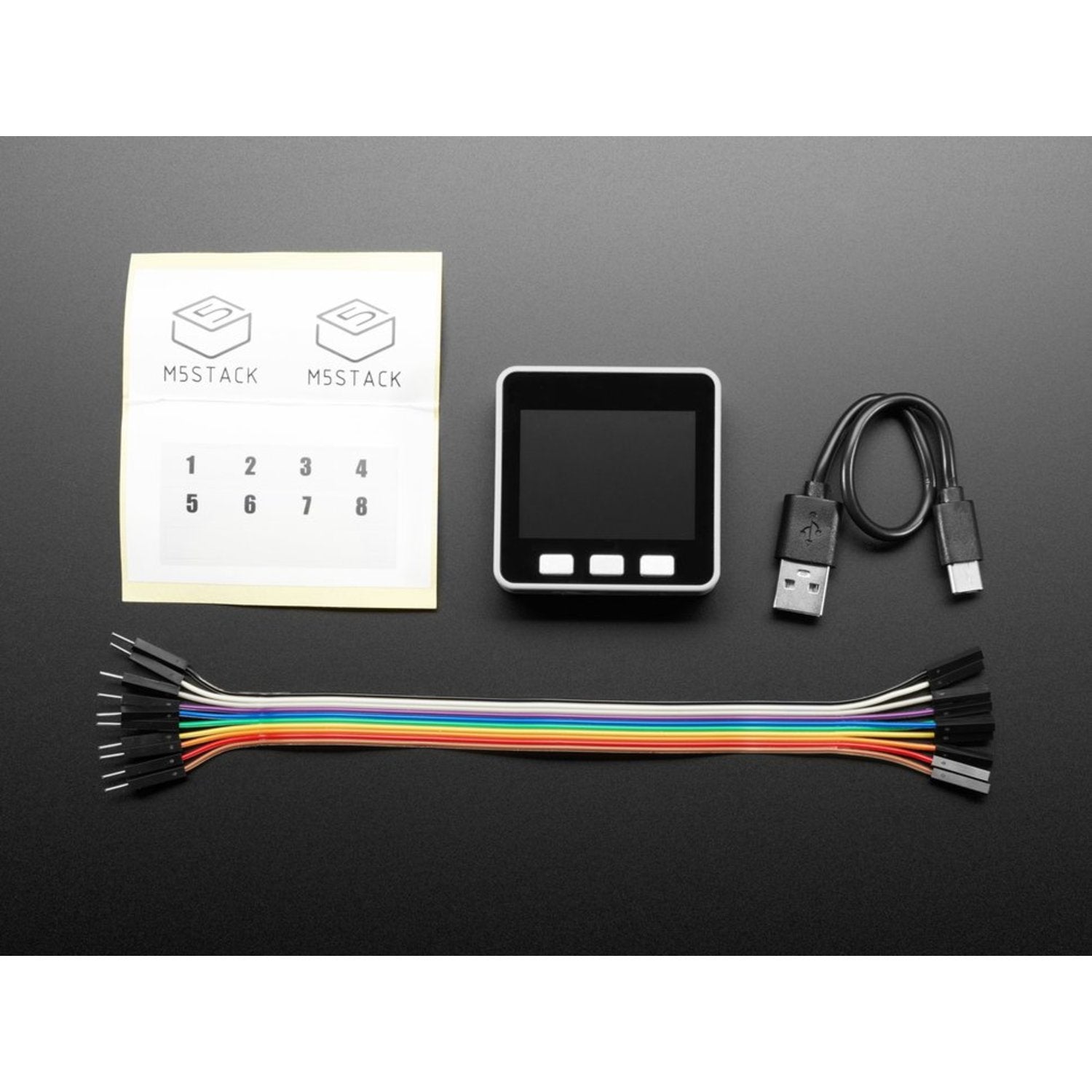 M5Stack Gray ESP32 Development Kit with MPU9250 9-DoF Motion Sensor for Advanced Projects
