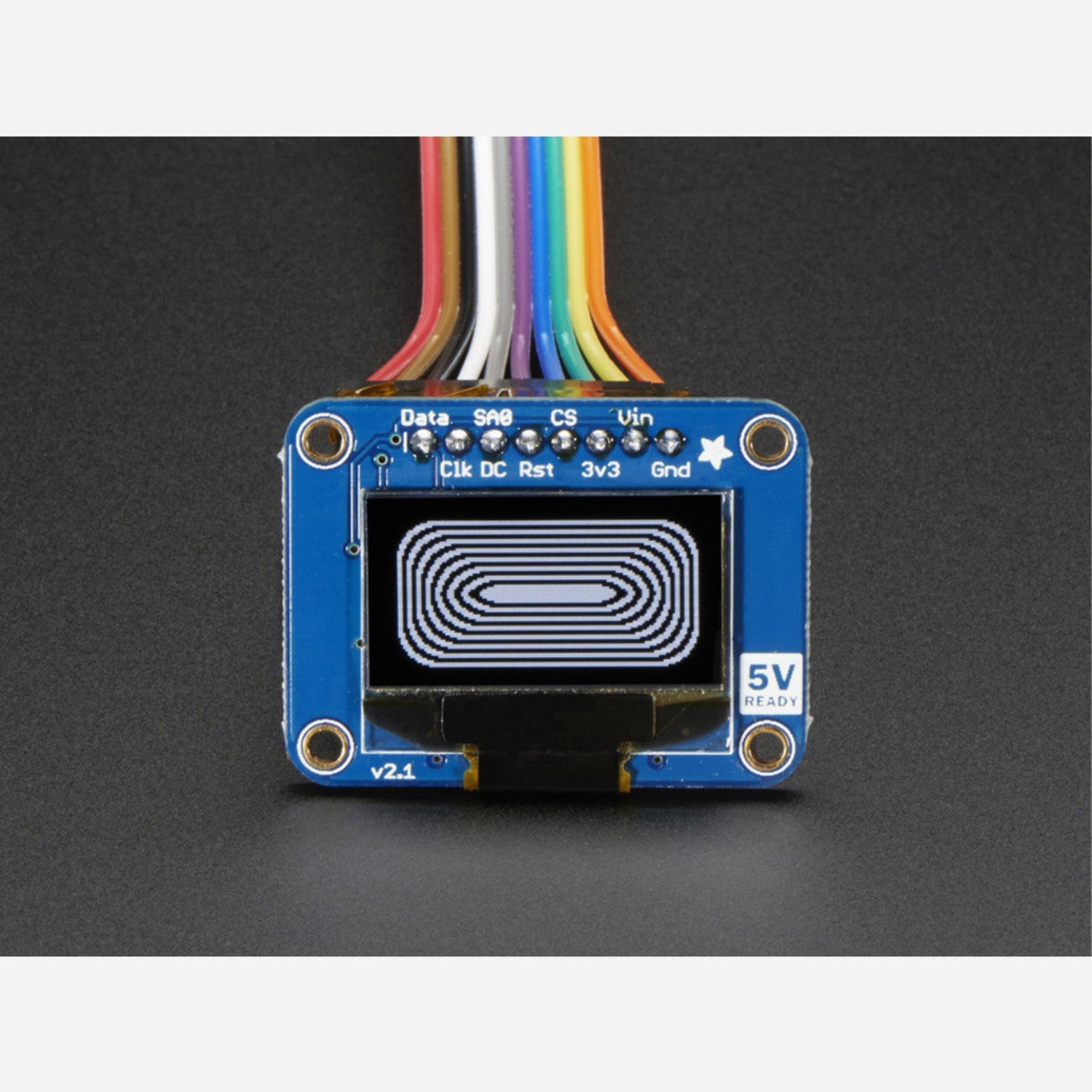 Monochrome 0.96-inch 128x64 OLED Graphic Display Screen for Electronic Devices