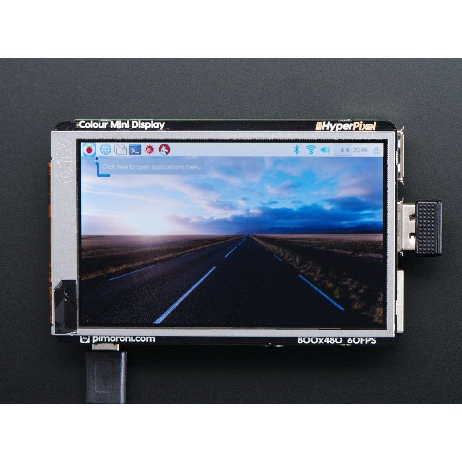 Pimoroni HyperPixel - High - Resolution 4.0' Display with Capacitive Touch for Raspberry Pi
